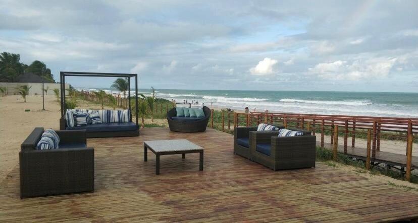 Flat Super Luxo Térreo Frente Piscinas
