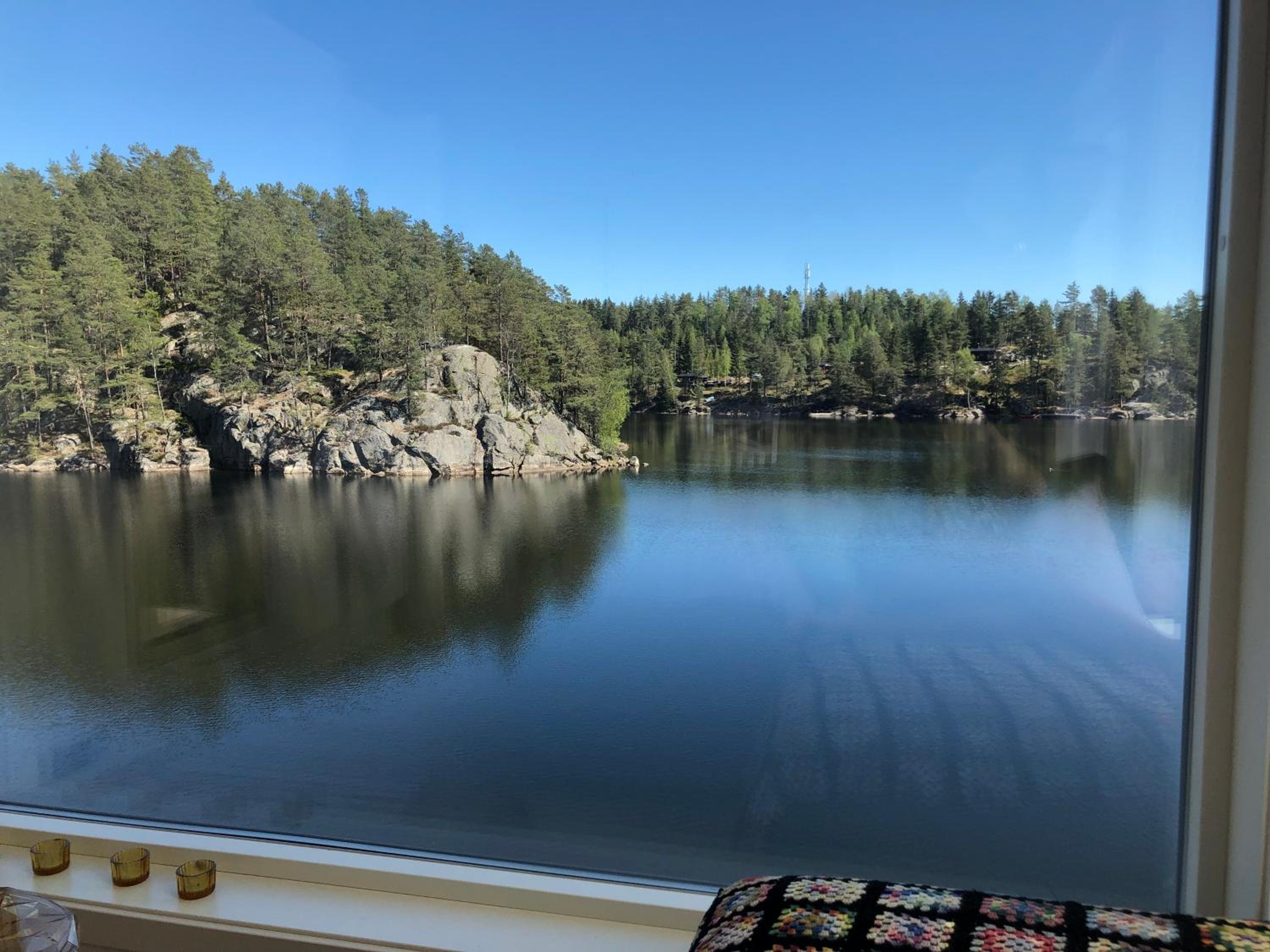 Lyseren waterfront cabin view 5