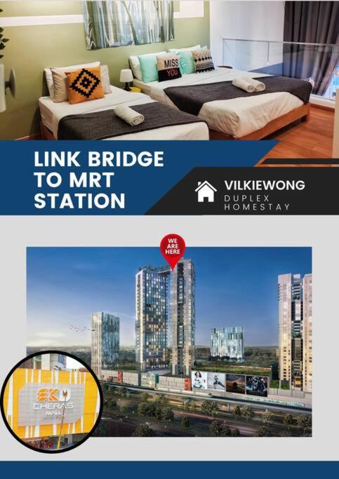 KL Duplex with balcony@Ekocheras MRT