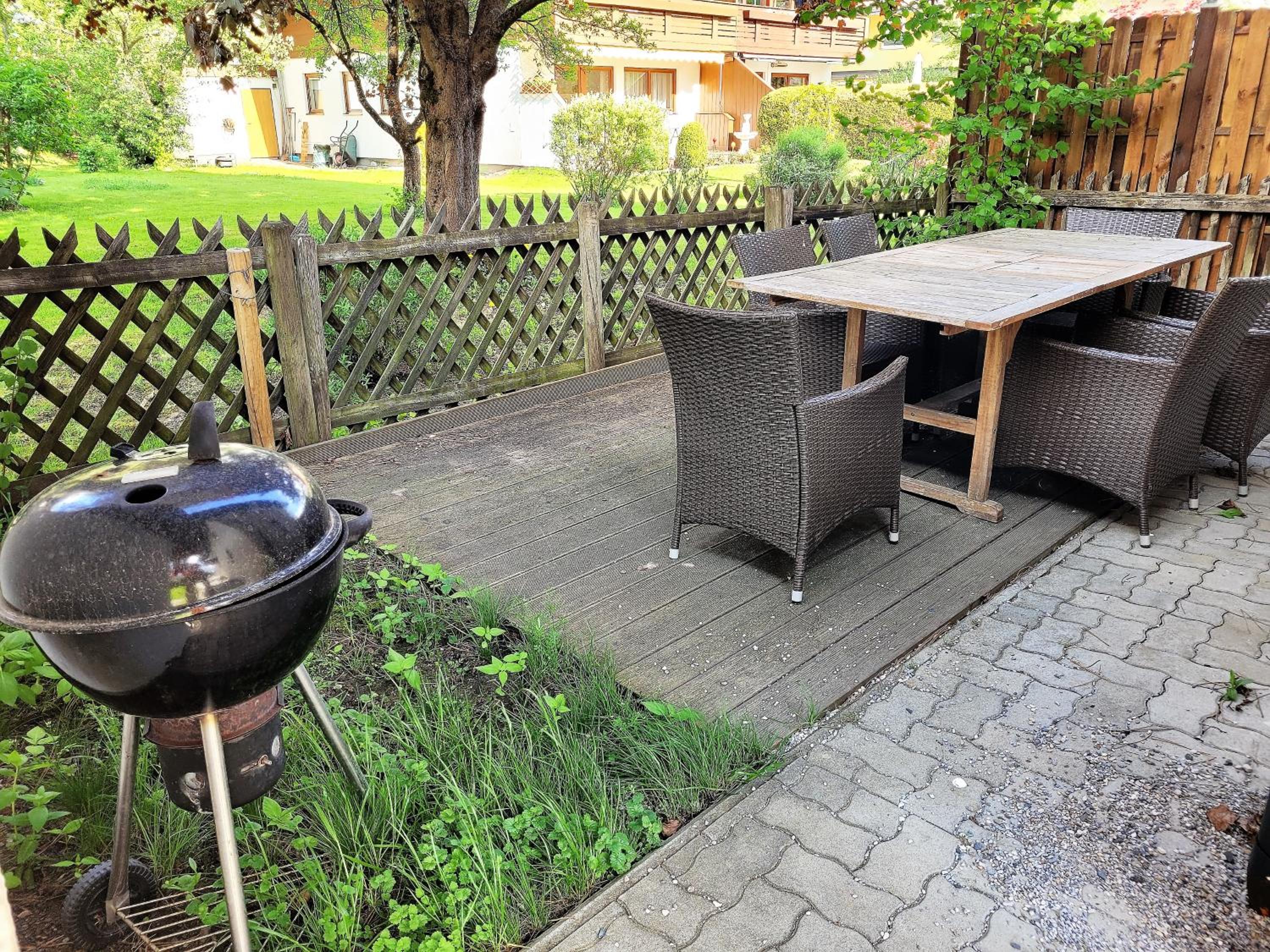The Steinbock Lodge with garden and bbq