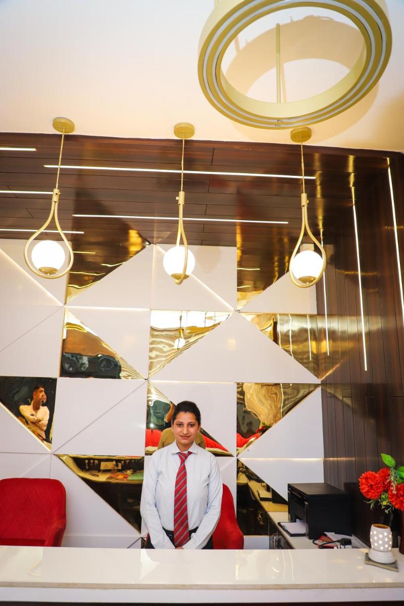 hotel reception