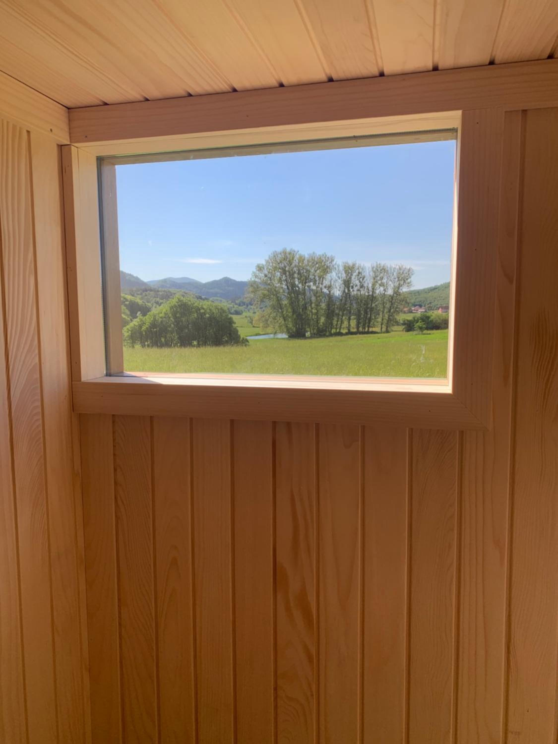 V's place - wooden house with heated pool and outdoor sauna view 4