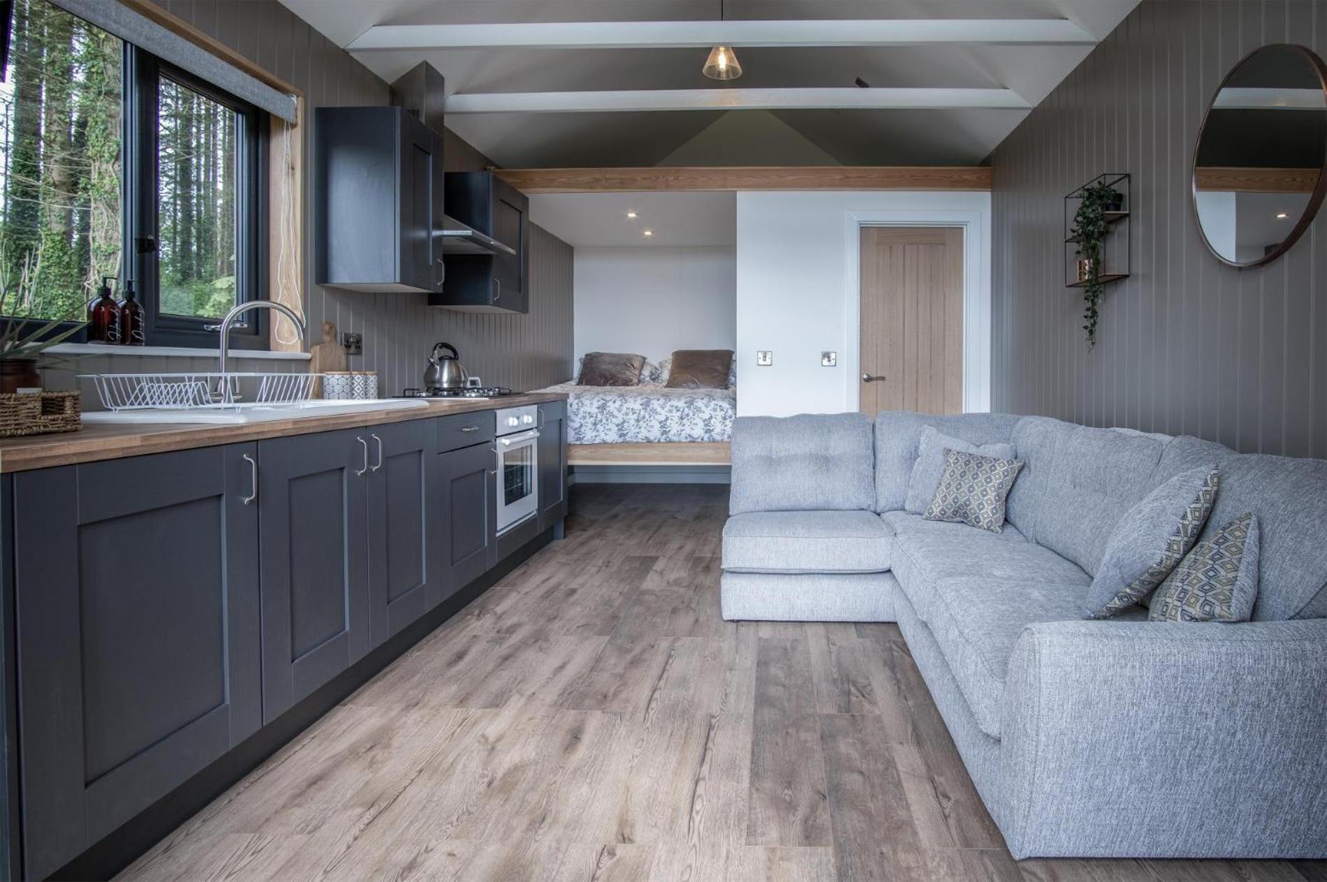 Cabin In The Woods - 1 Bedroom Lodge - Kilgetty view 3