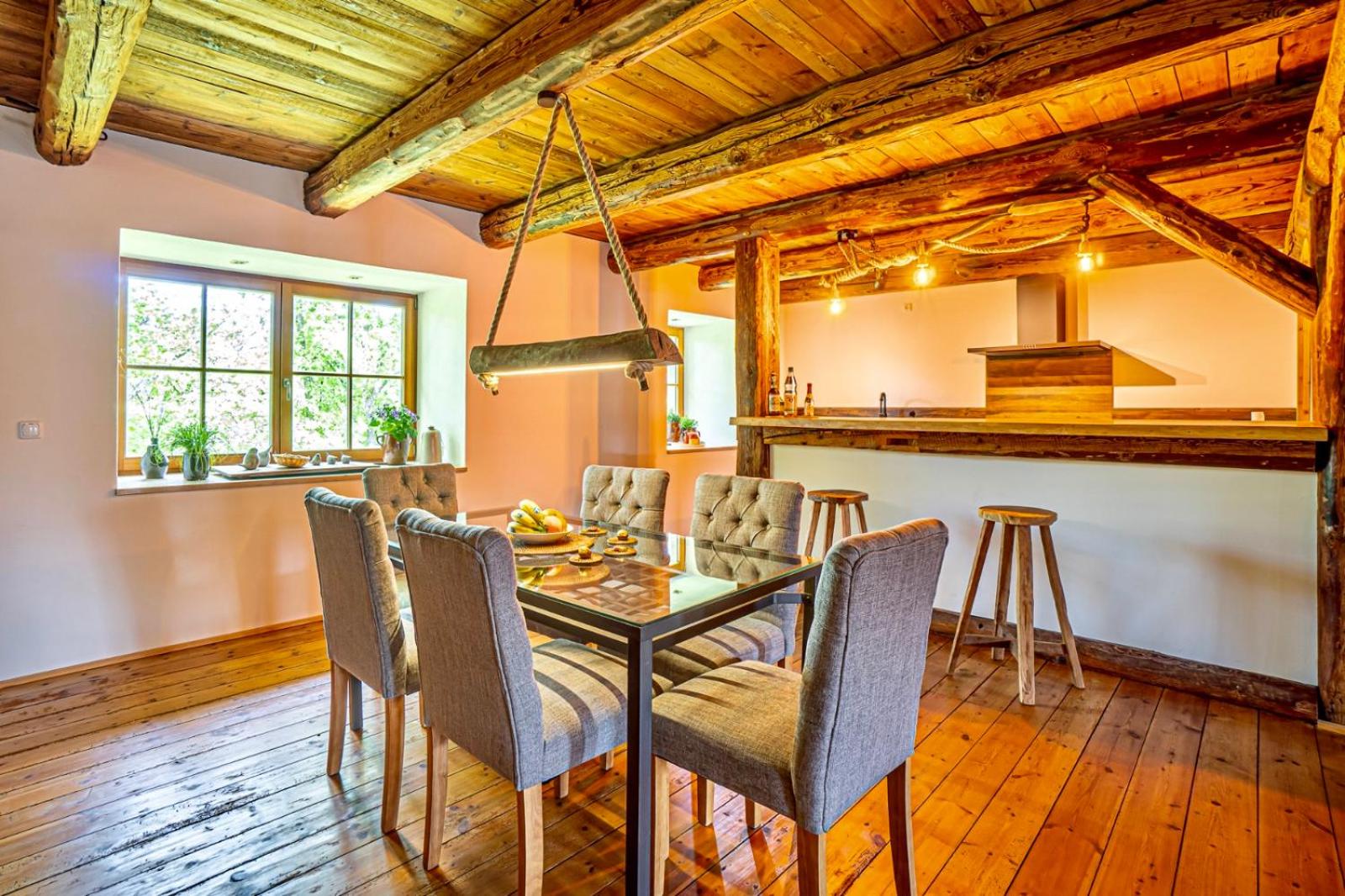 Historischer Kornspeicher mit Pool am Selketal, Natururlaub im Harz view 2