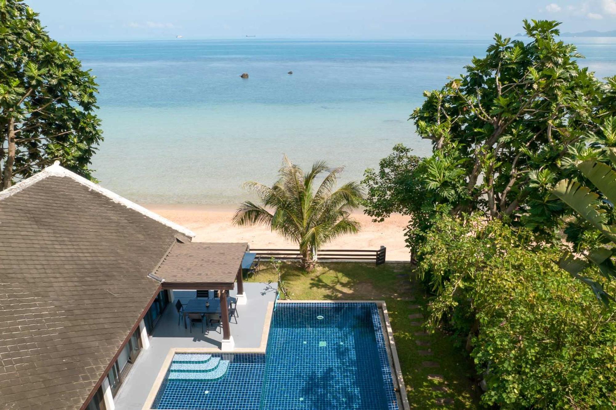 Beach Front Villa view 5