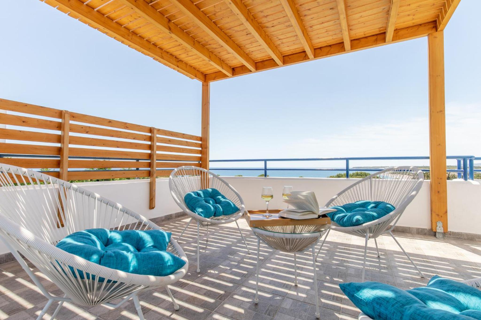 White Blue Villa