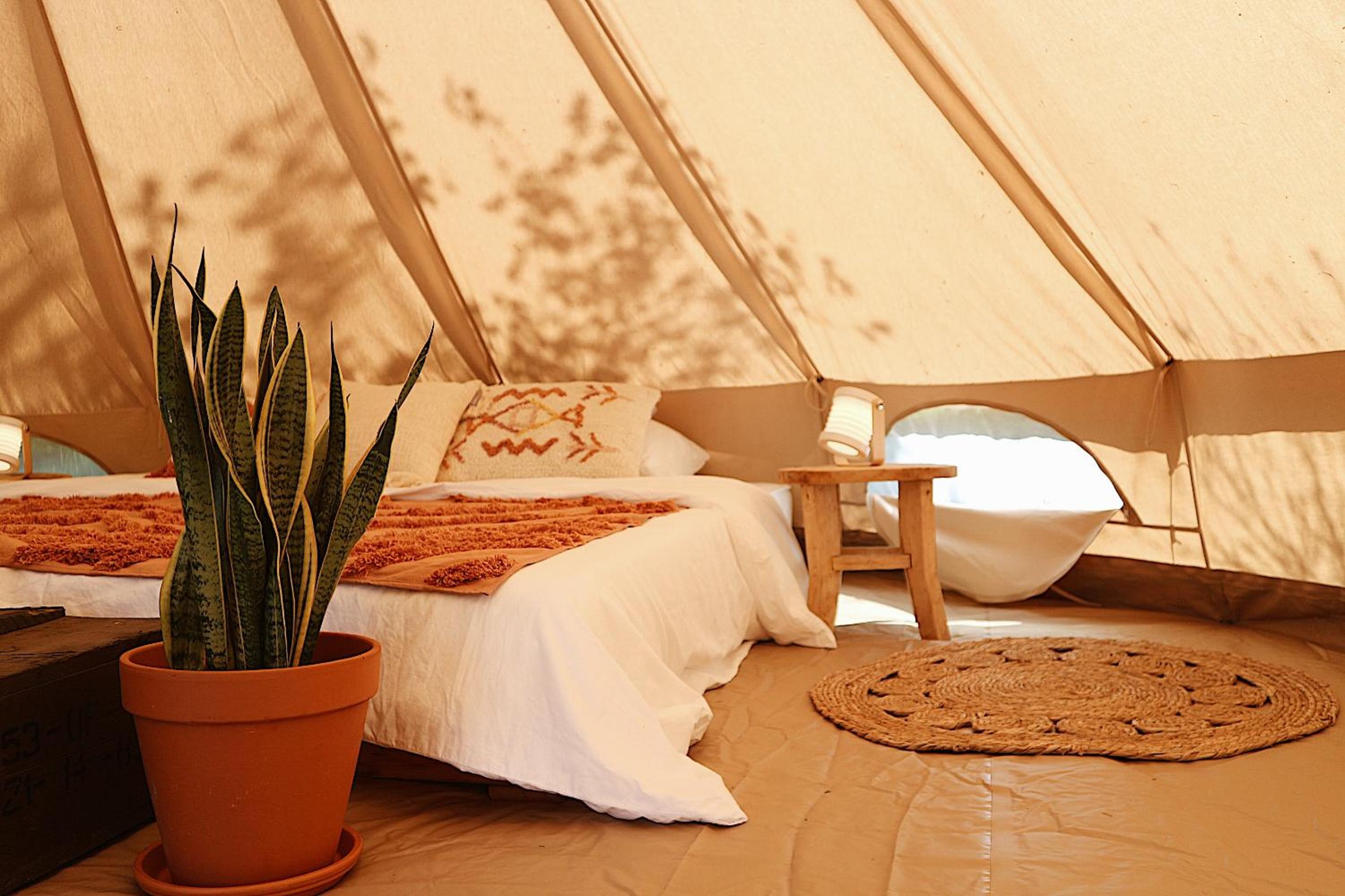 Bell Tent Parc Bûten Jubbega view 3