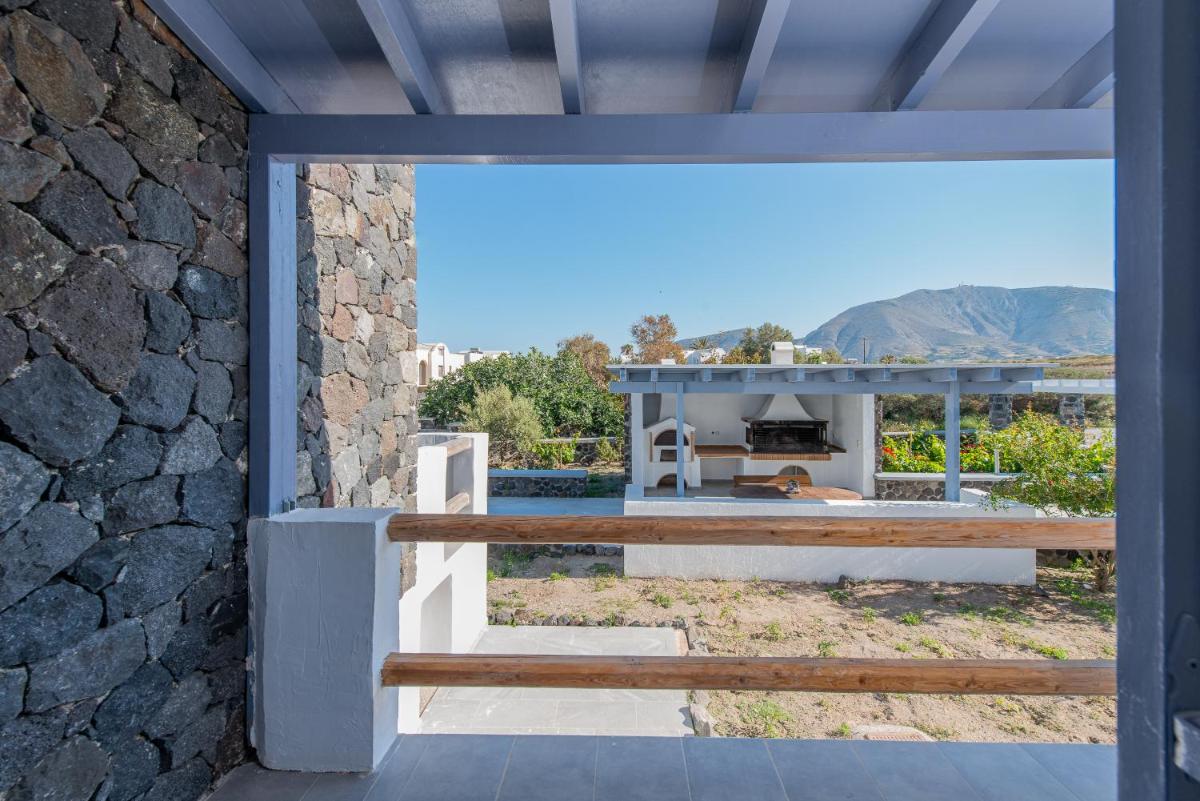 outdoor BBQ area