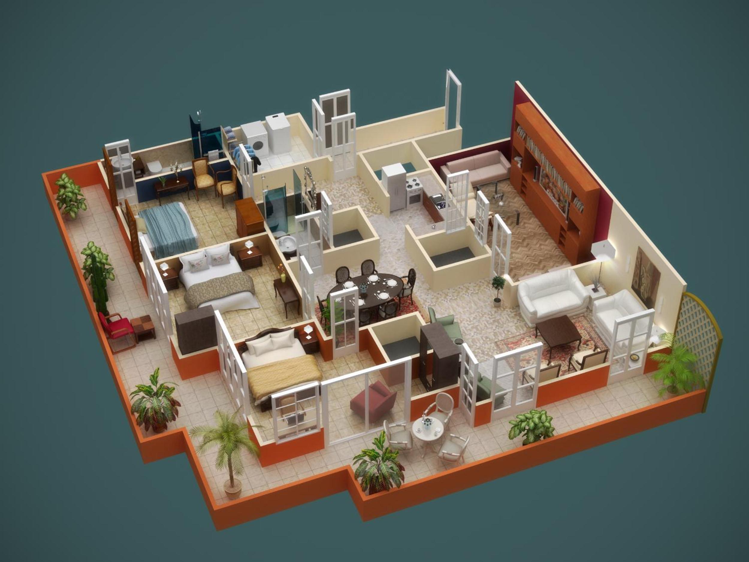 The Coral Penthouse in Rio de Janeiro 4 Bedrooms