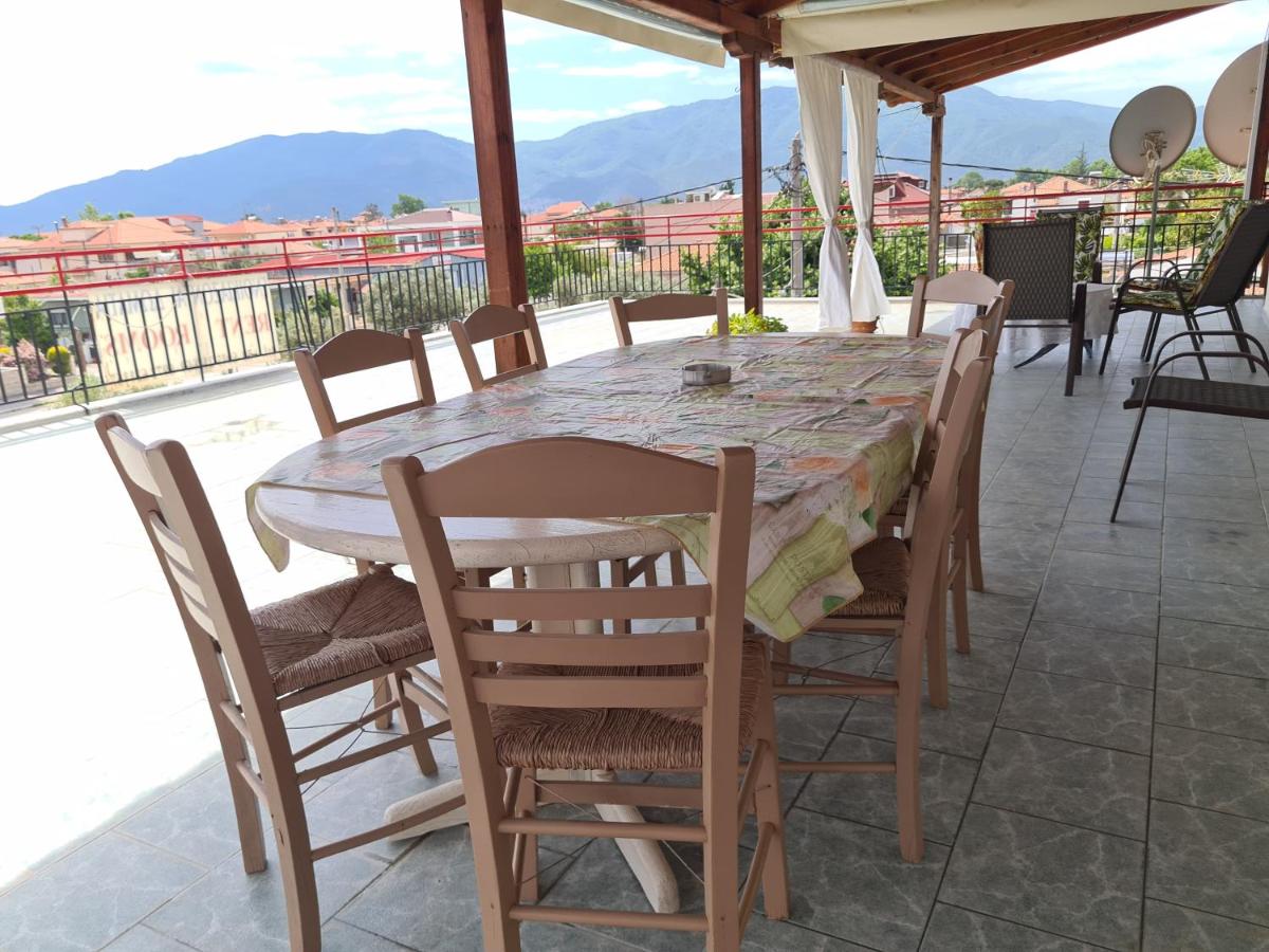 outdoor BBQ area