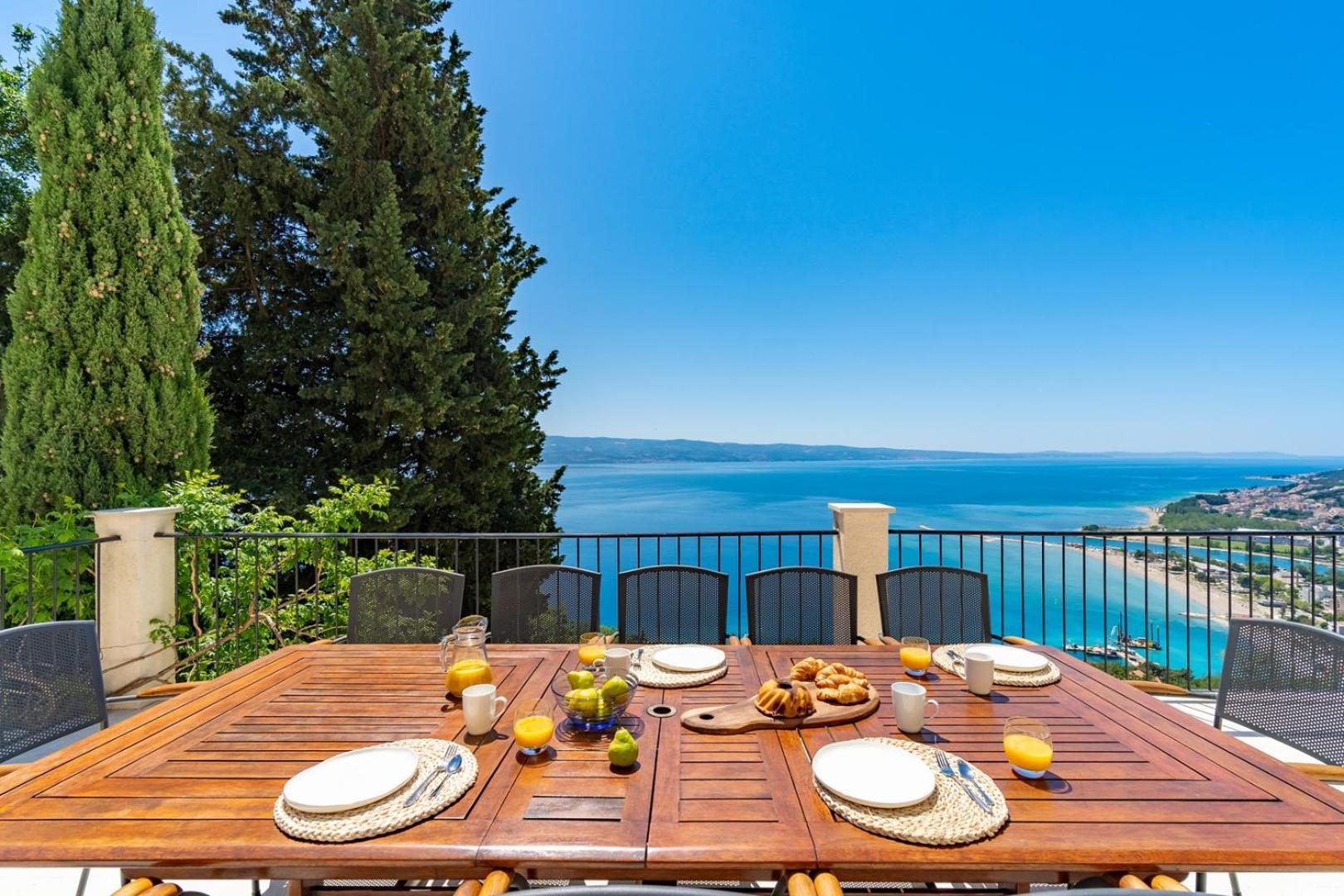 Villa Atopos with heated private pool, 5 bedrooms, Cinema room, panoramic sea views view 4