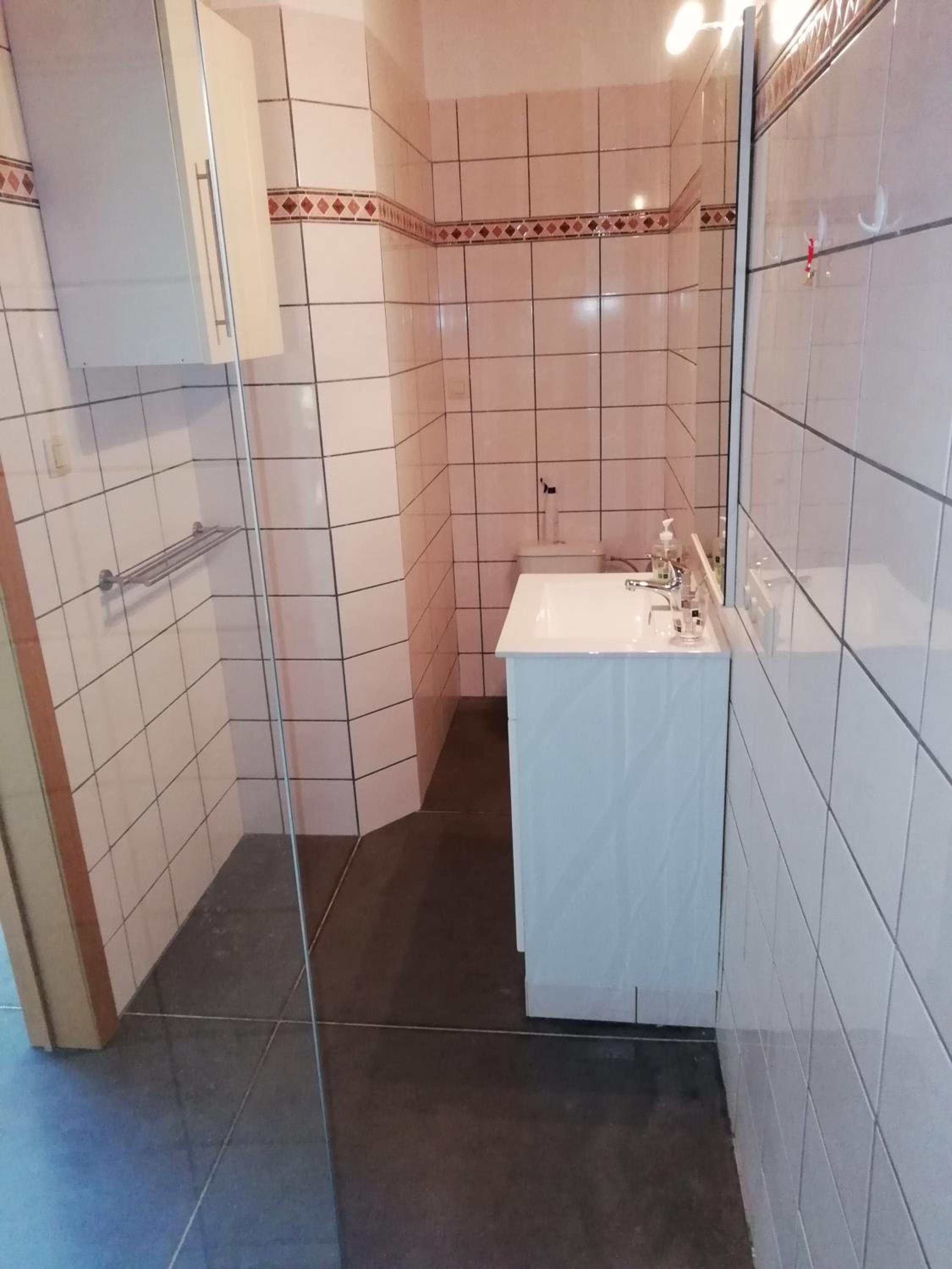 Florennes Gîte neuf 150 M2 devant un grand lac privé de 2 hectares poissonneux au milieu des bois