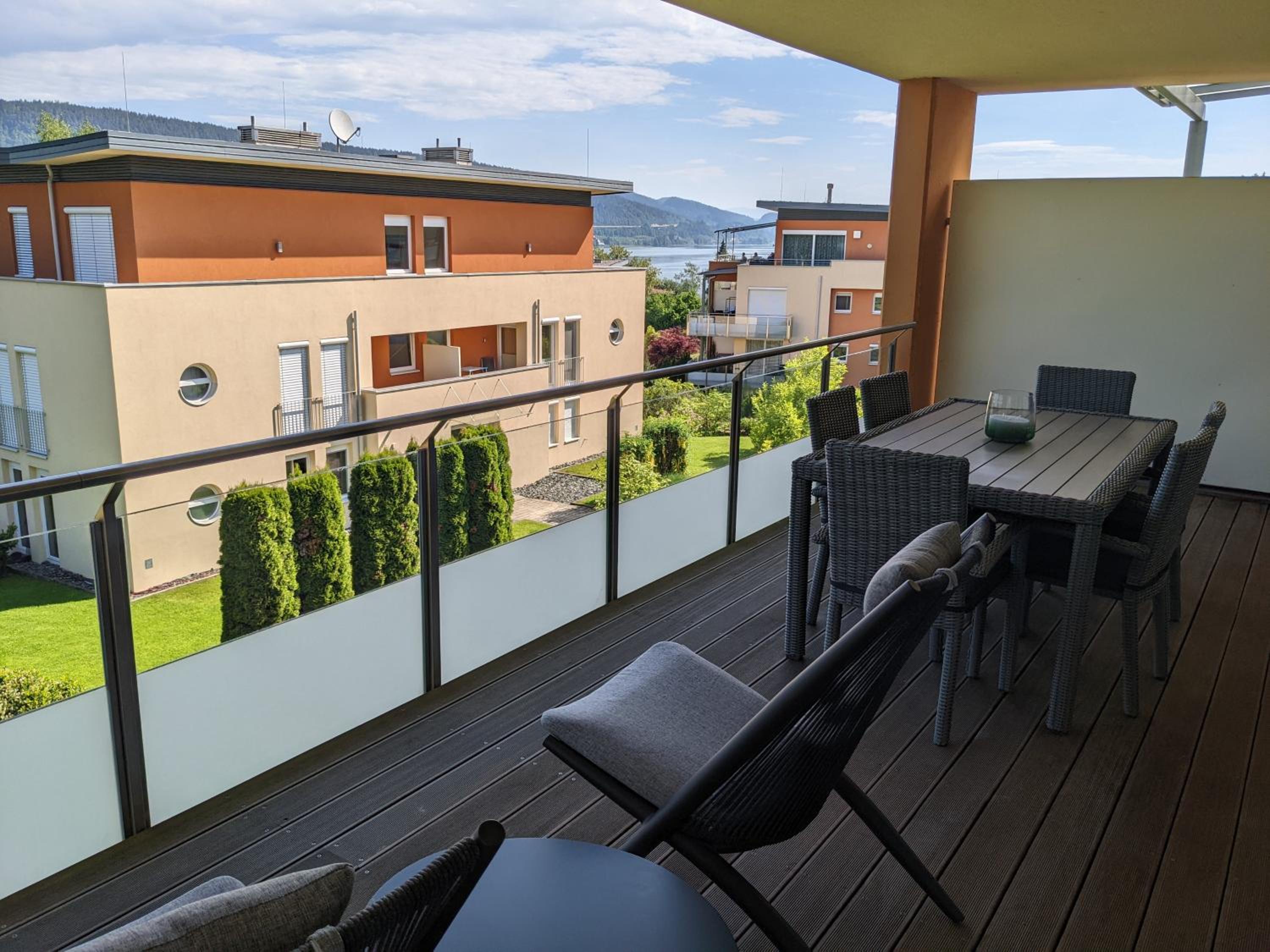 Vista Bahía, Apartment in Velden with amazing views and lake access