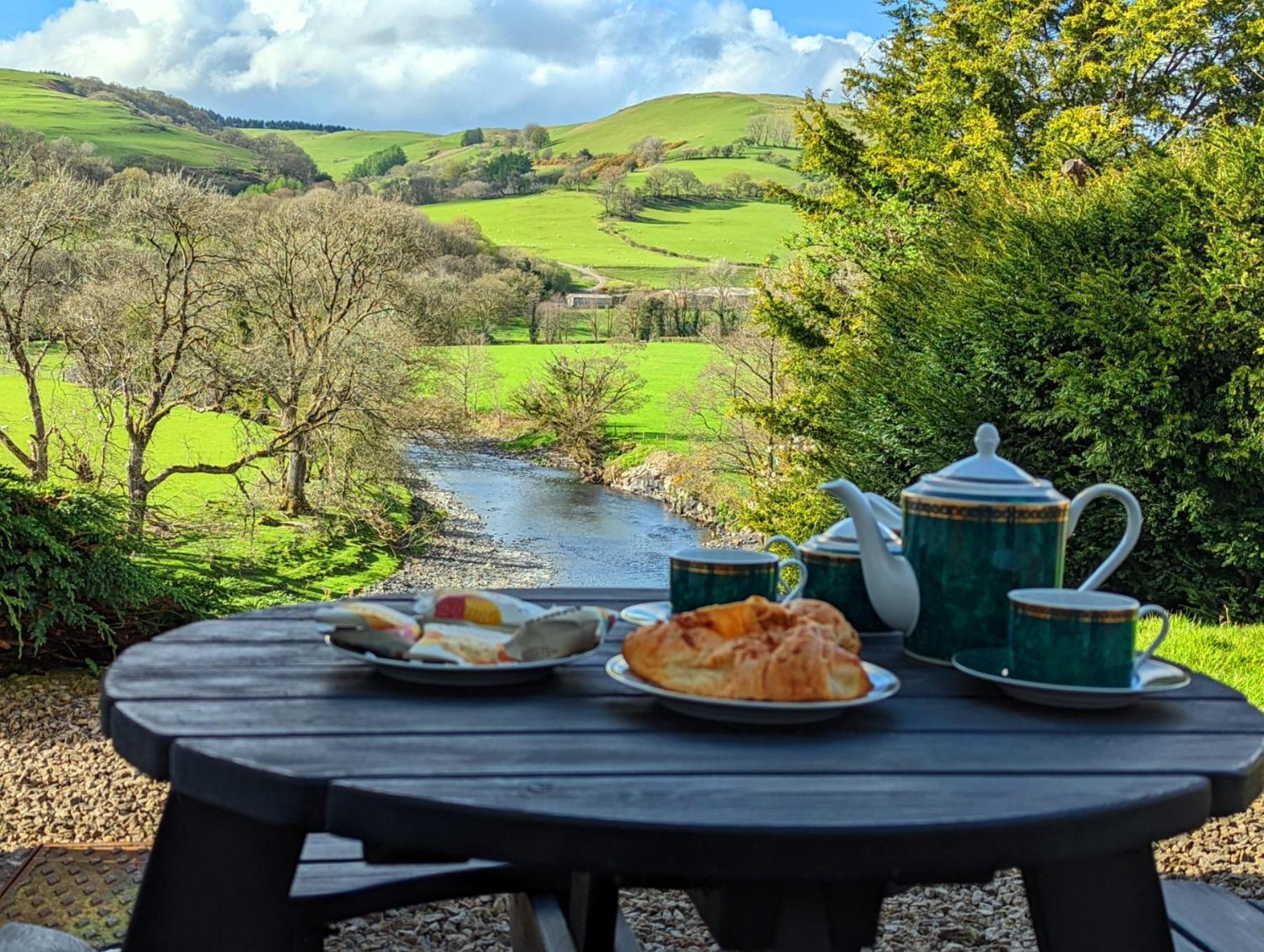 Aberhiriath Hall - The Old Georgian Manor House by the River Dyfi view 2