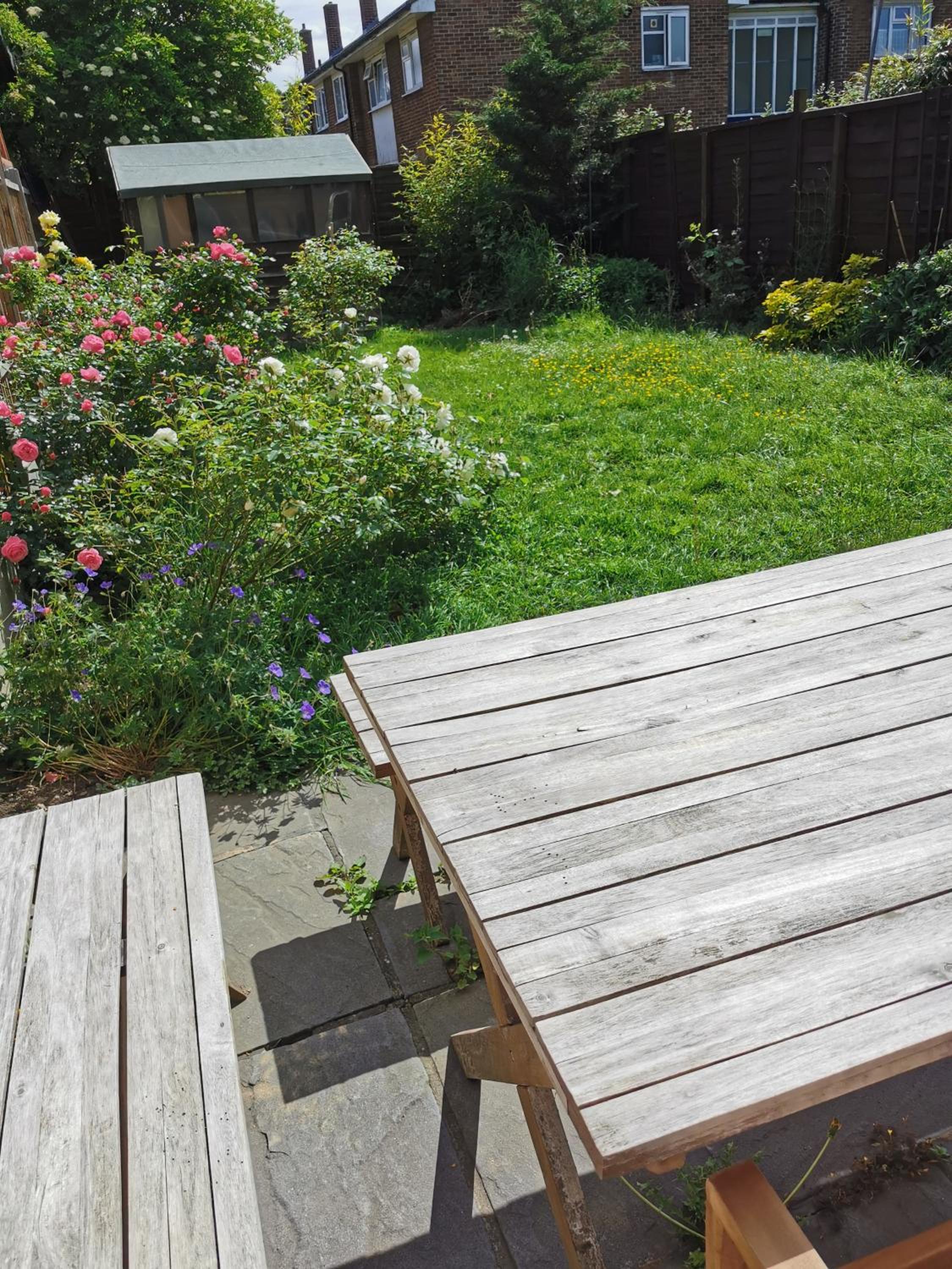 outdoor bbq area