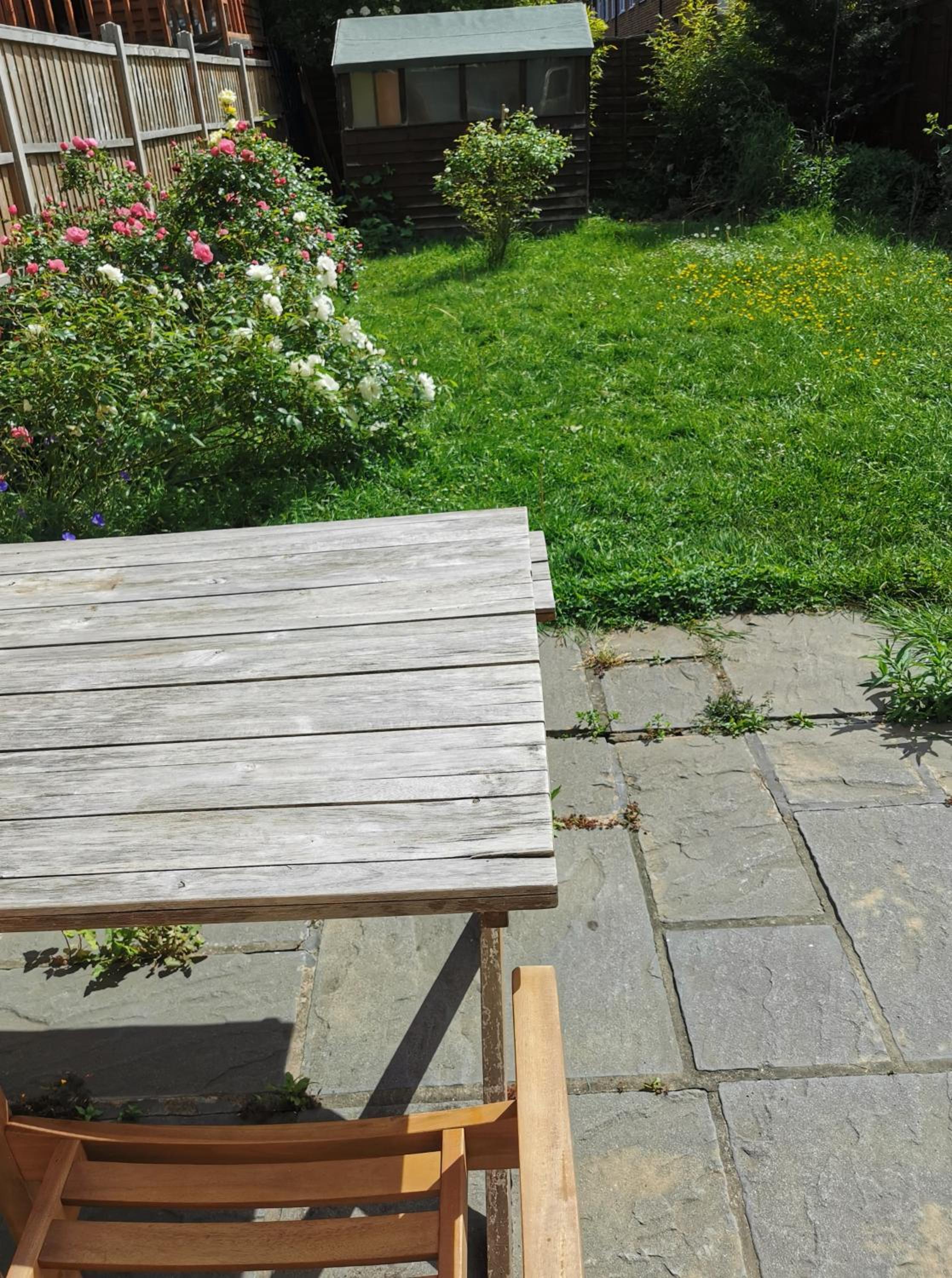 outdoor bbq area