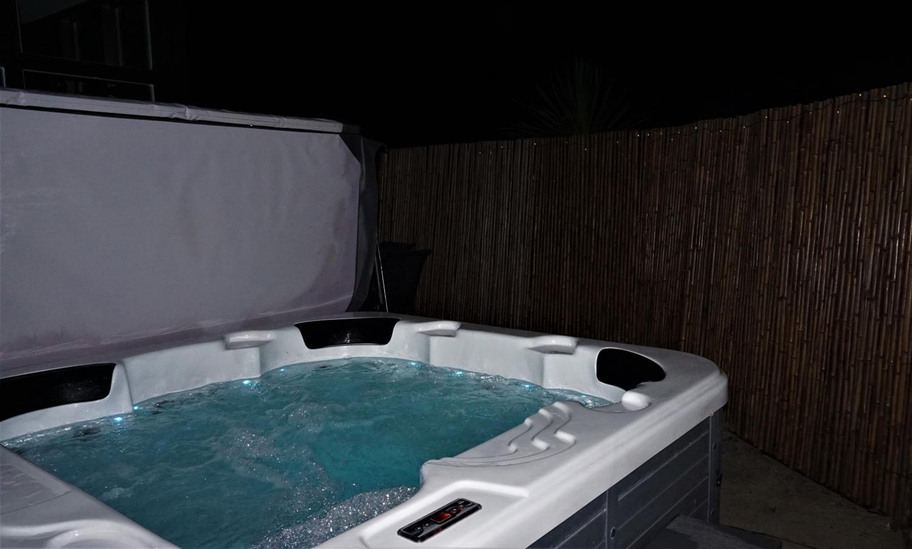 Sheep Dip Cottage - 5* Cyfie Farm, with log burner and private hot tub view 2