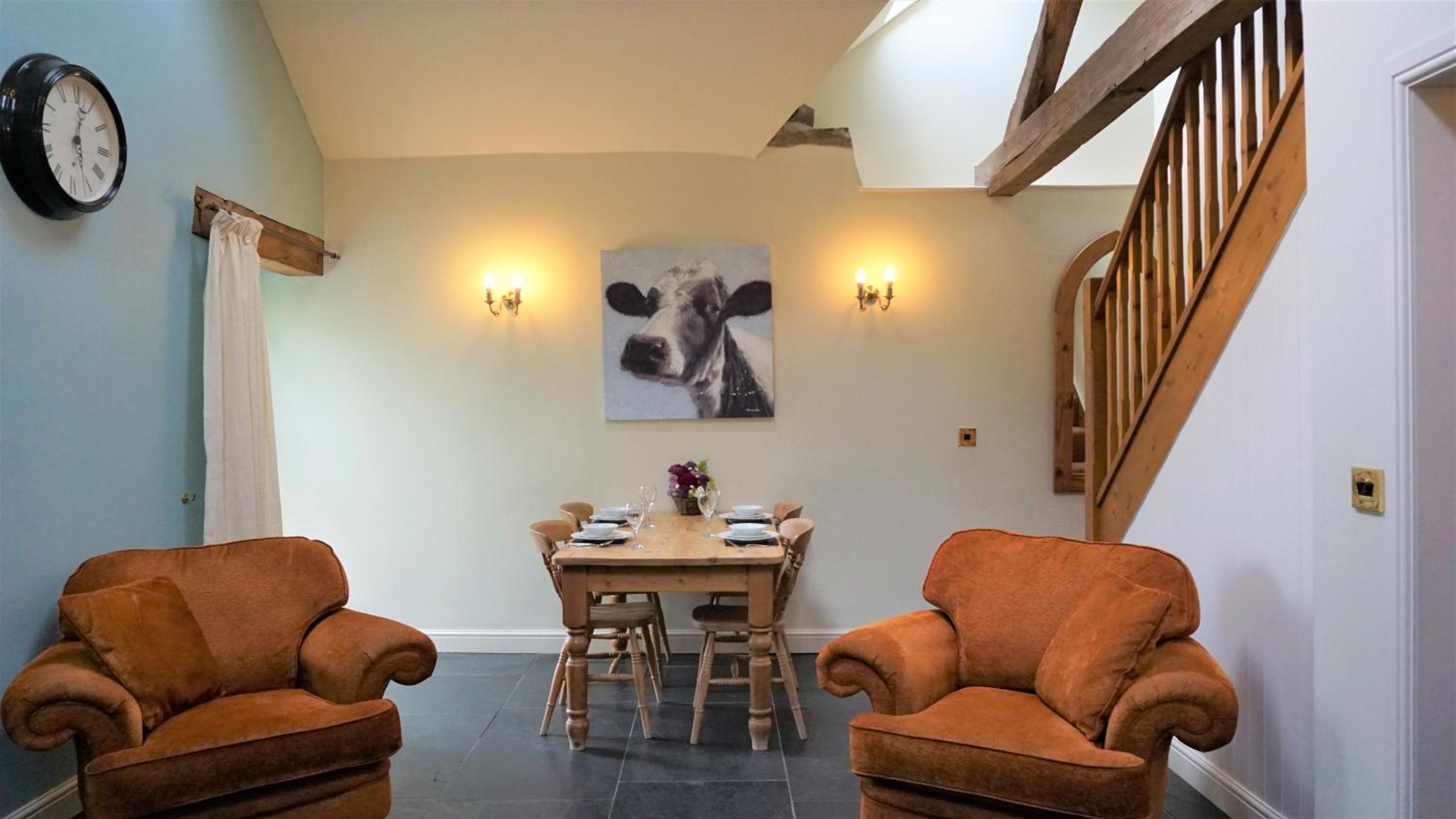 Sheep Dip Cottage - 5* Cyfie Farm, with log burner and private hot tub view 5