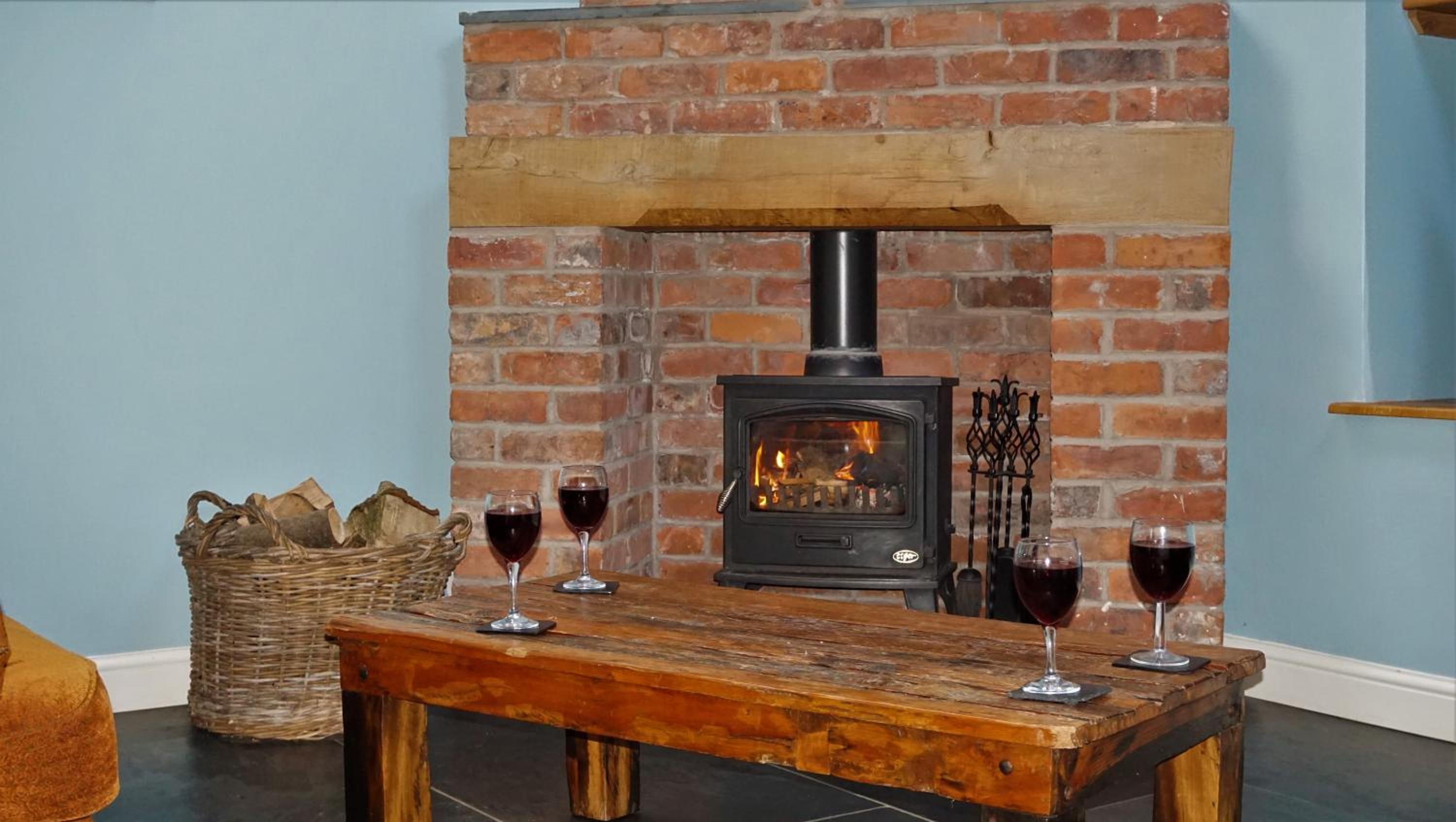 Sheep Dip Cottage - 5* Cyfie Farm, with log burner and private hot tub view 4