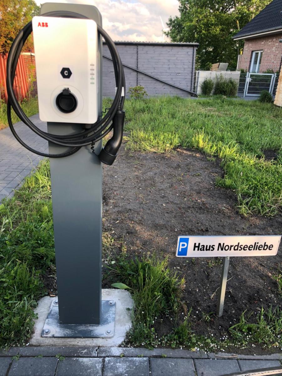 Haus Nordseeliebe mit Außensauna, Outdoor Dusche und Wallbox