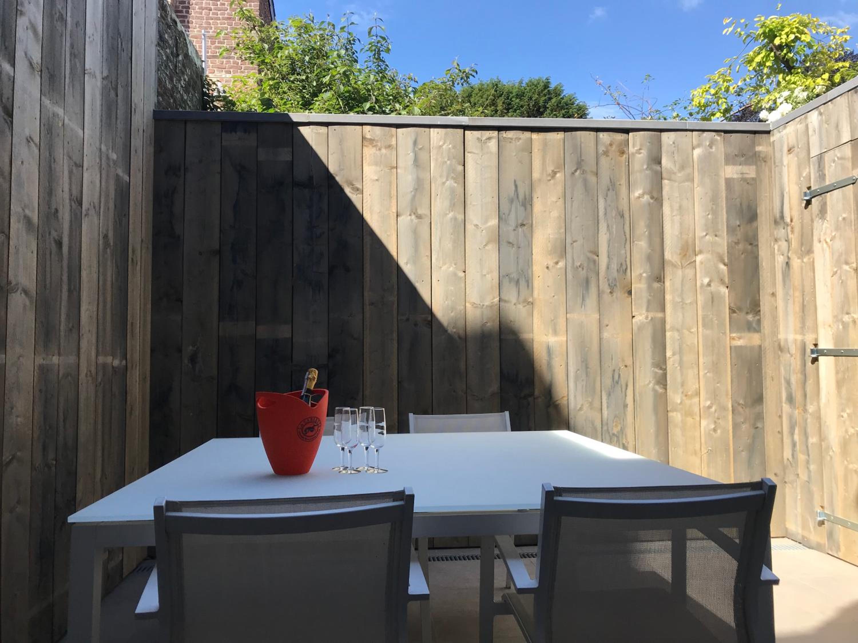 Gezellig stadshuisje met patio.
