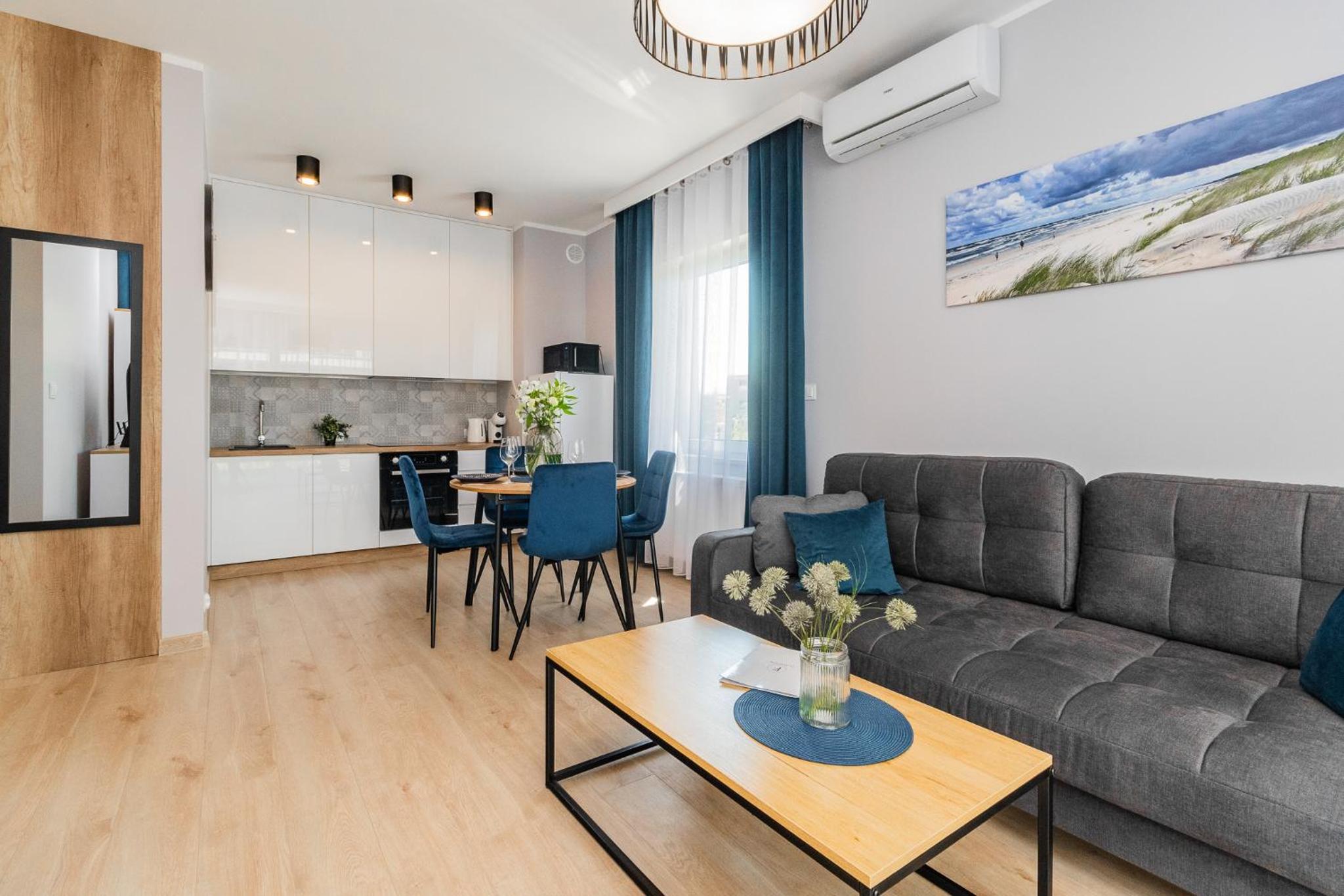 Flatbook Apartamenty - Sztutowo Baltic Twins z Parkingiem