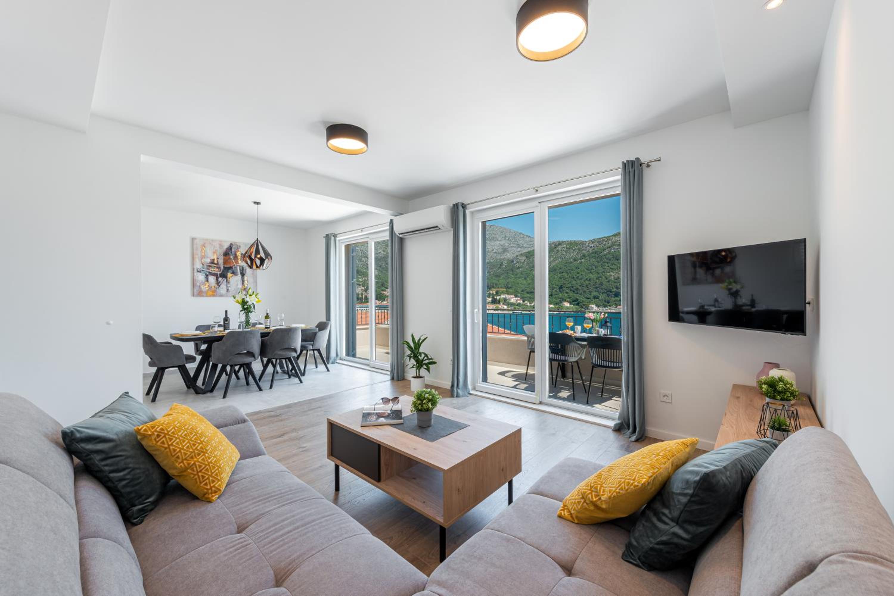 Amazing Sea View Apartments Petra & Paula view 2