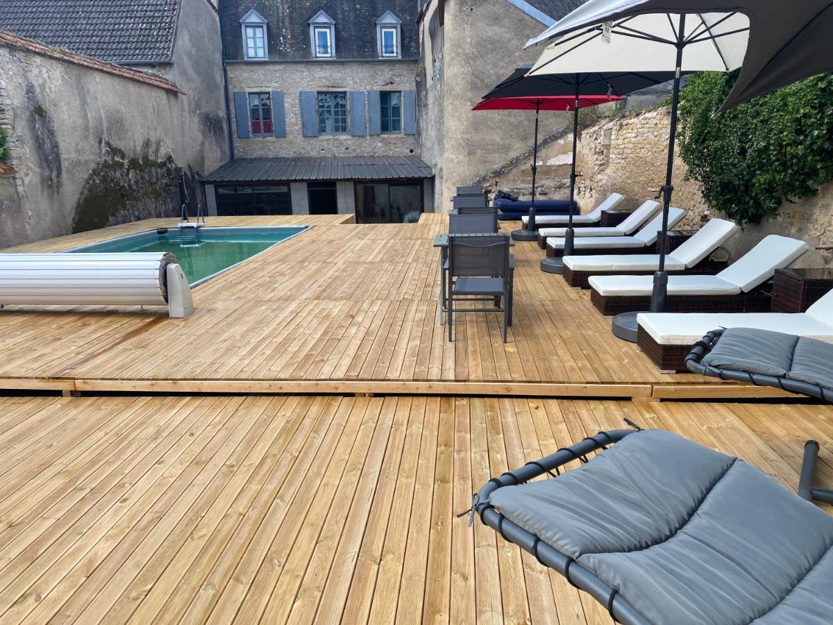 outdoor BBQ area
