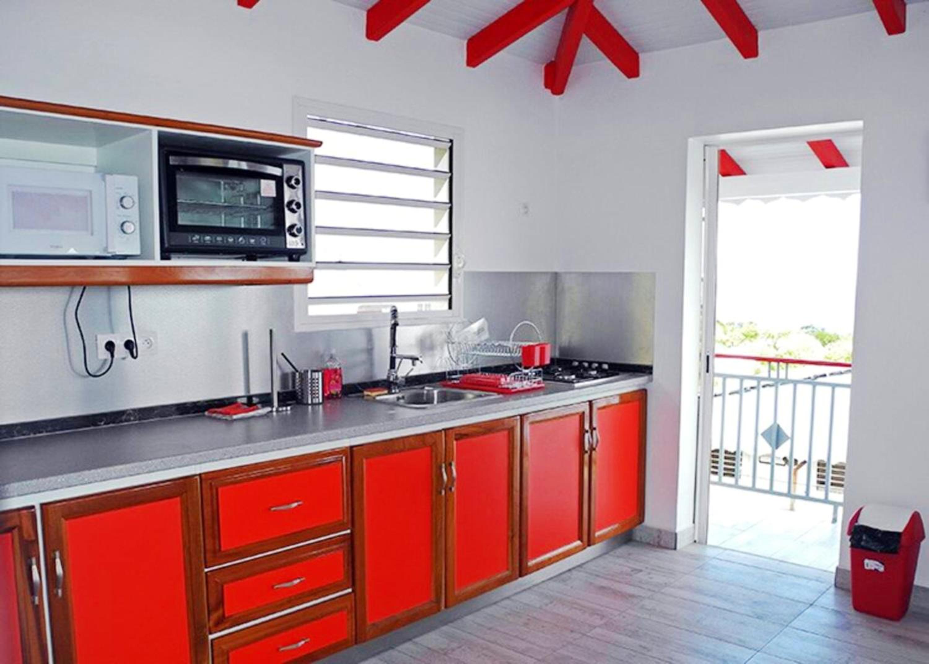 Appartement avec vue sur la mer a Deshaies 70 m² jardin view 5