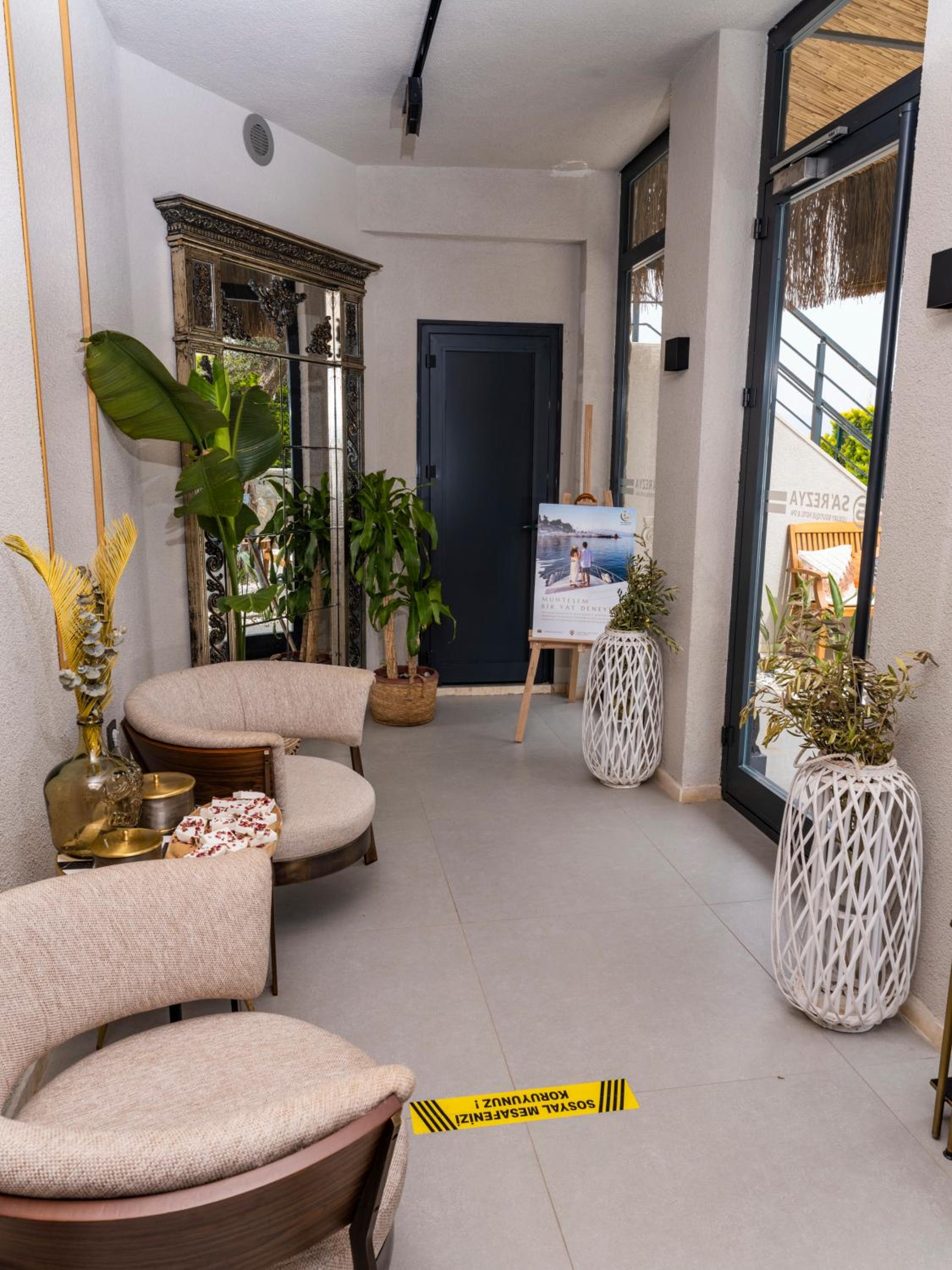 hotel reception