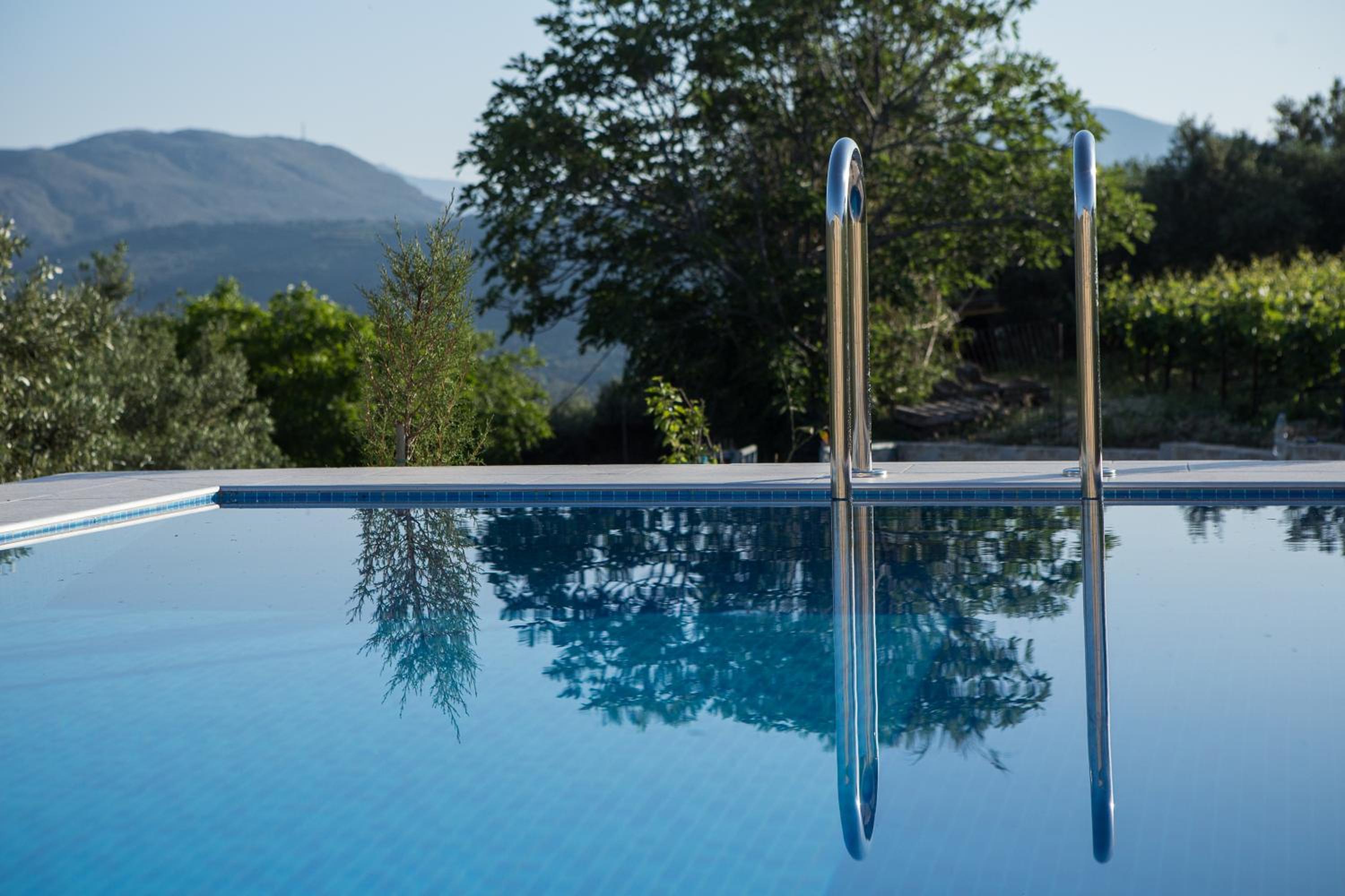 Villa Margarita's farm, private pool view 2