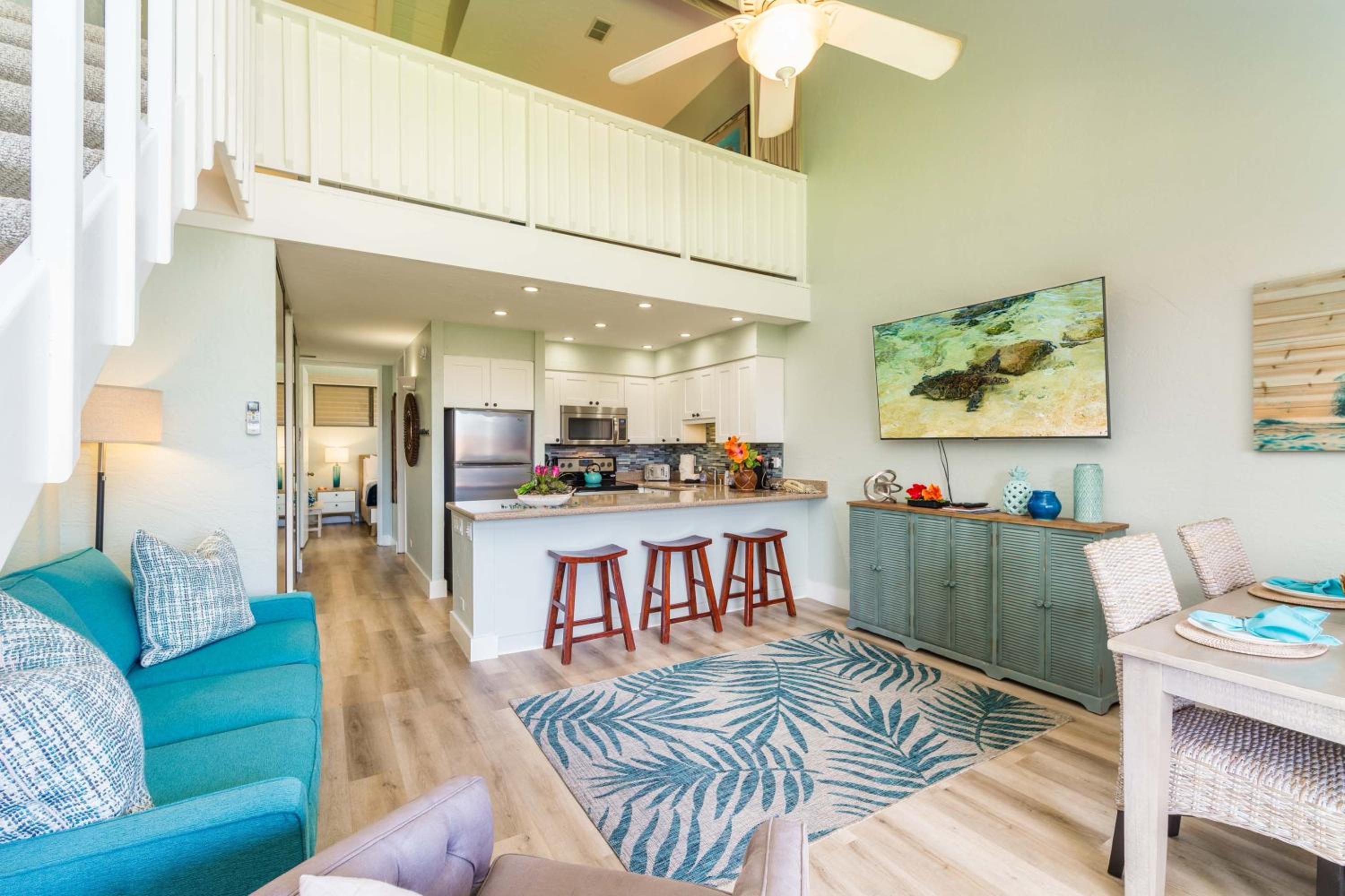 Papakea K406 OceanView 2 Bedroom 2 bath condo view 5