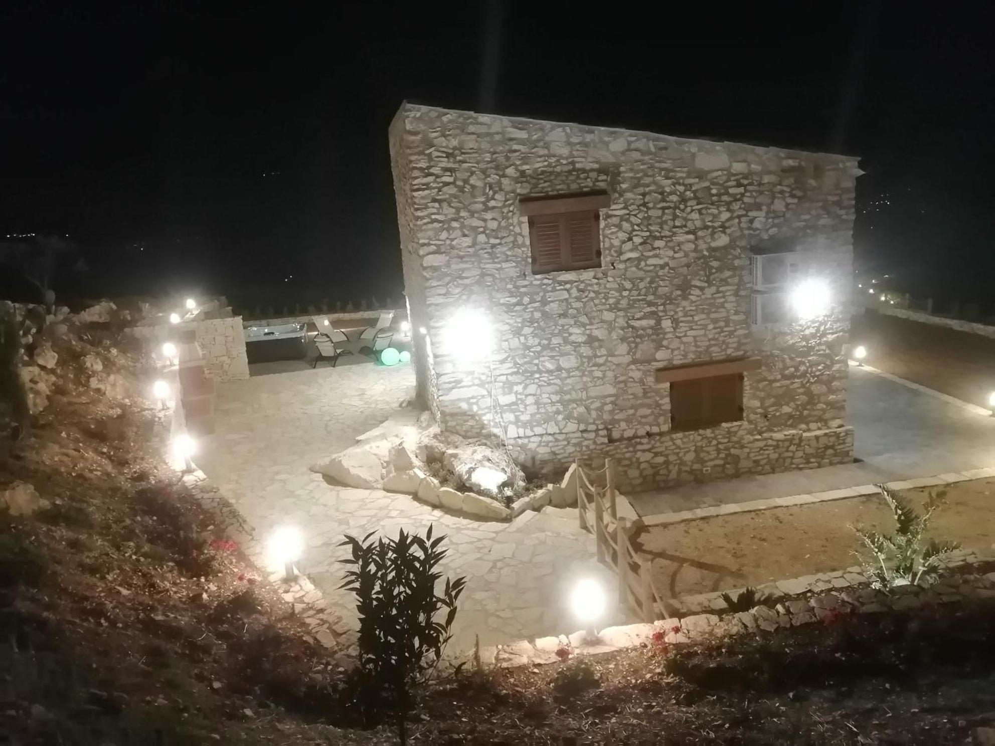 Villa Stone Walls with Jacuzzi