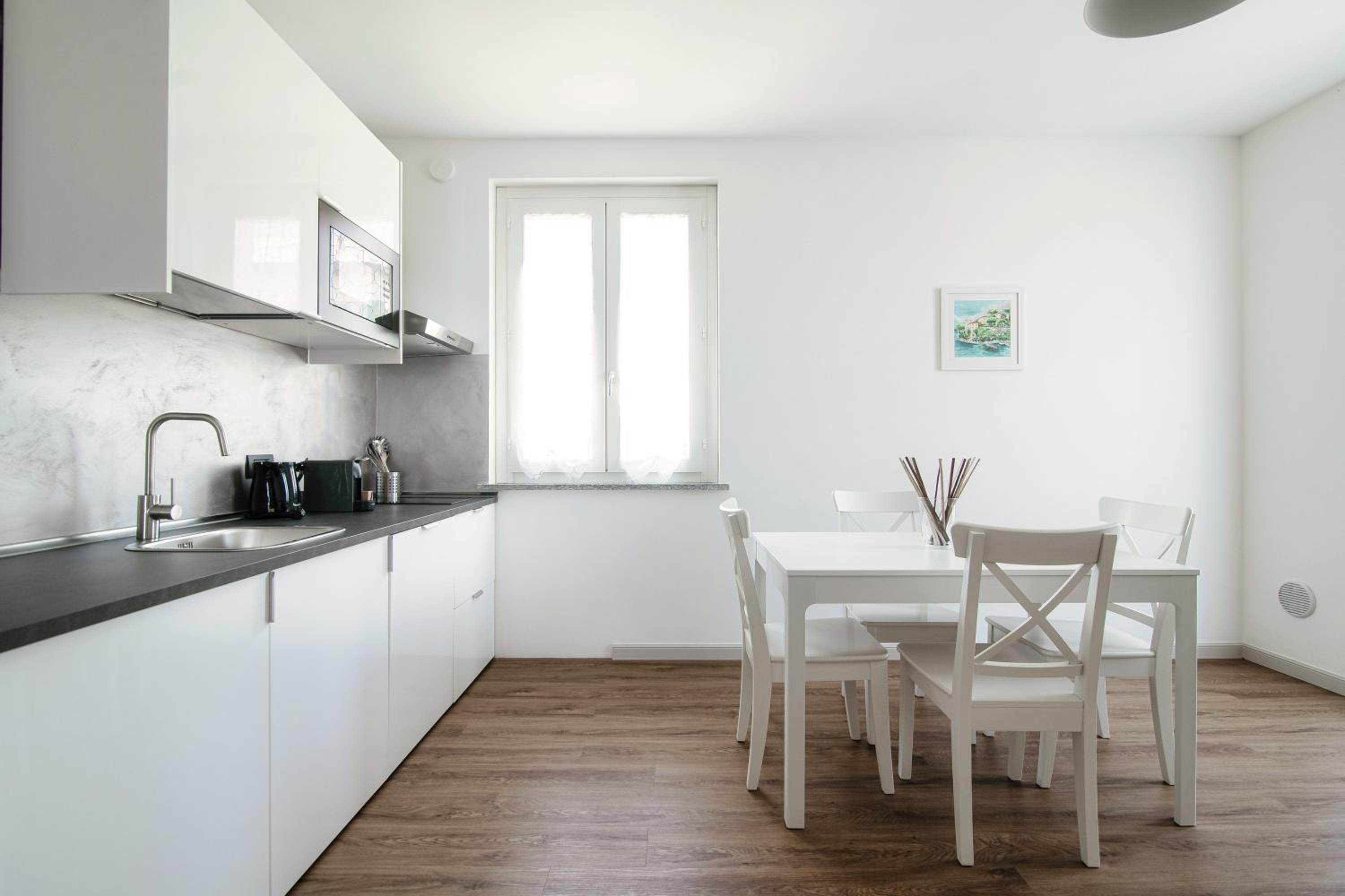 The view apartment 1 en Bellagio — kitchen