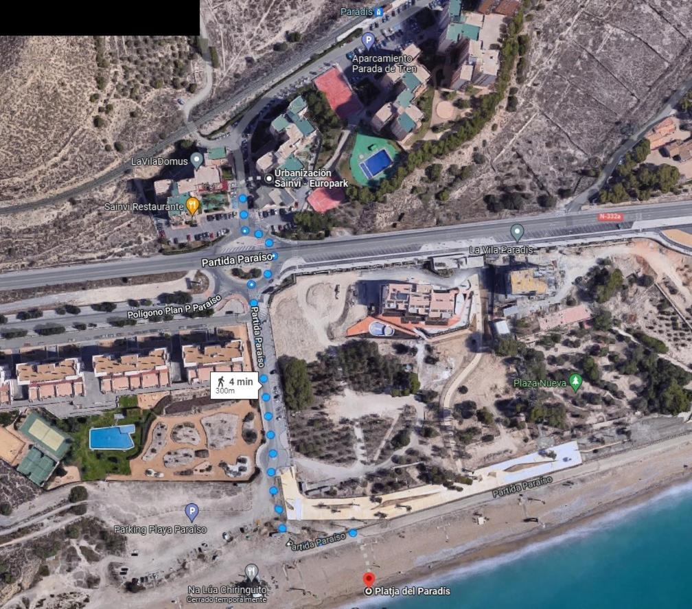 Apartamento con vistas al mar en Playa Paraiso
