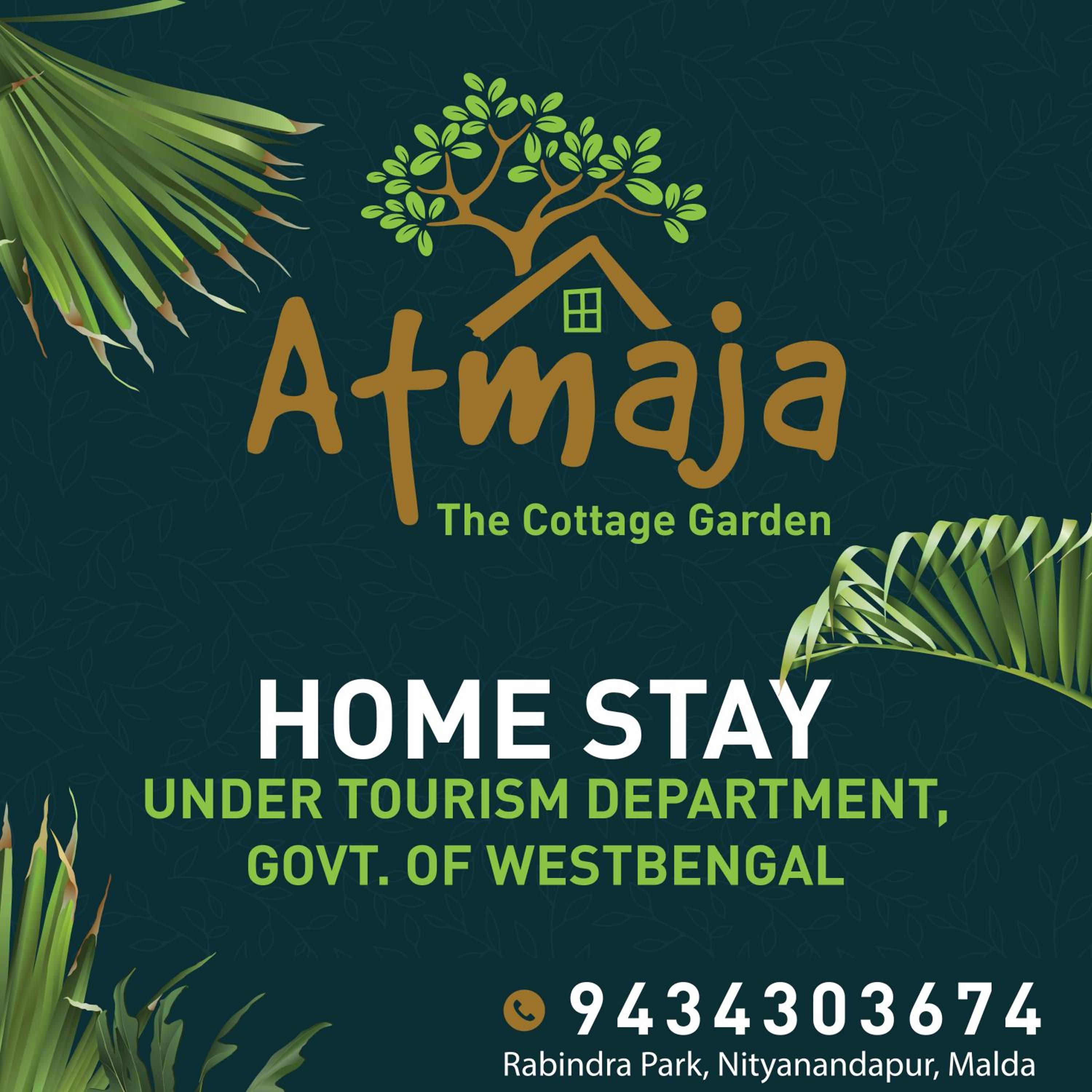 Atmaja The Cottage Garden Under Tourism Department Government of West Bengal view 3