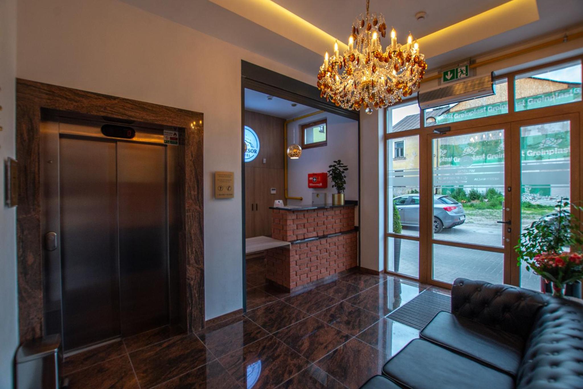 hotel reception