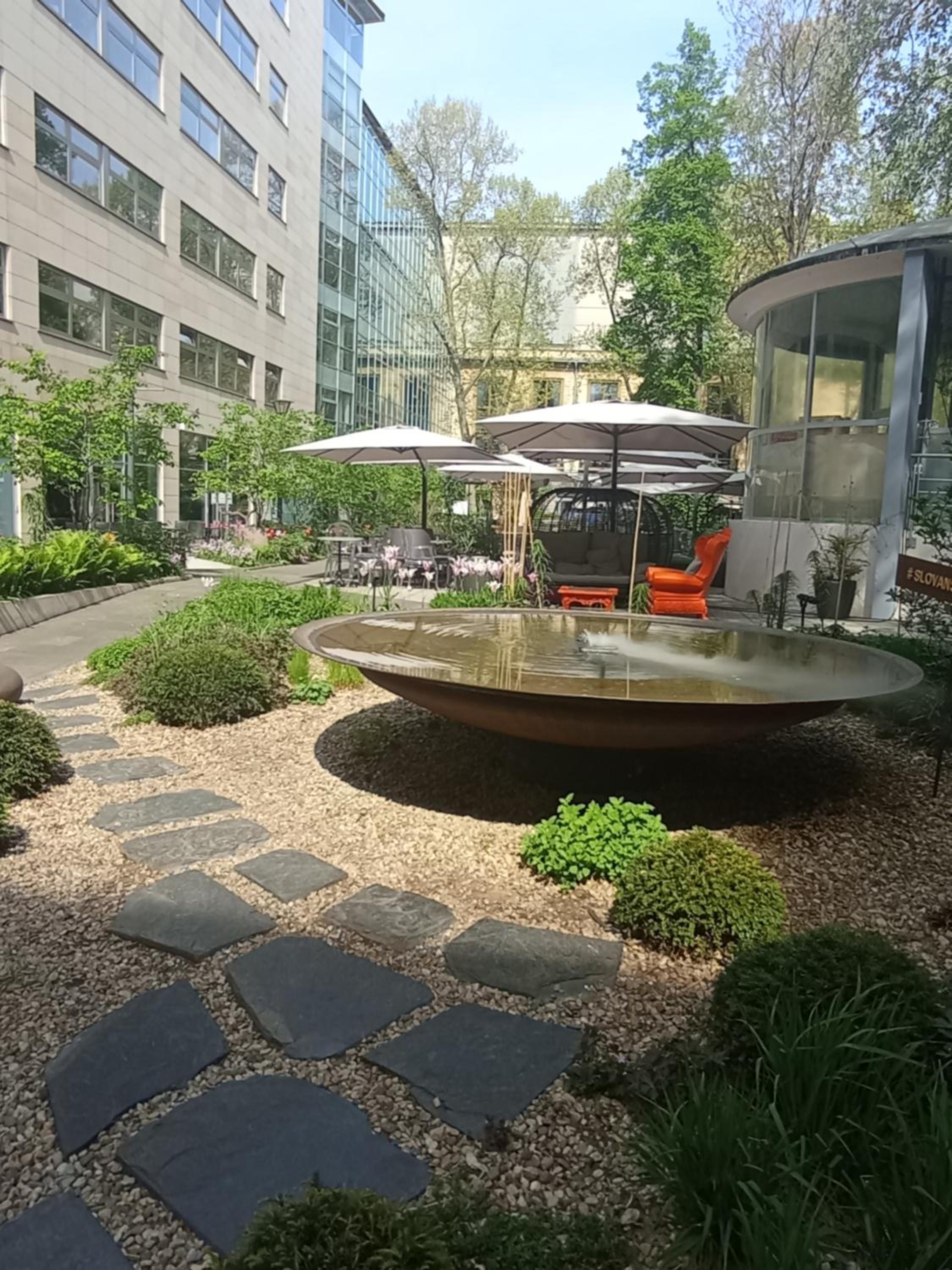 Designed apartment next to Vaclav square with terrace and private garage