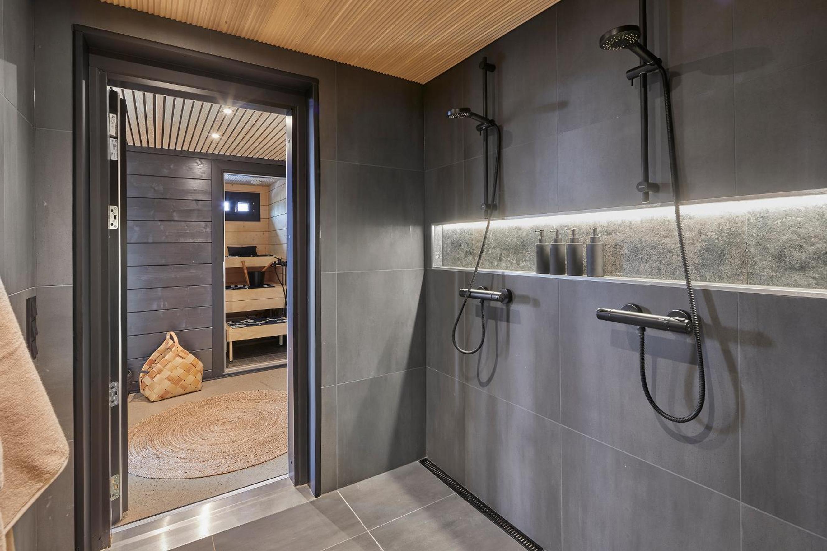 Villa Log modern interior view 4