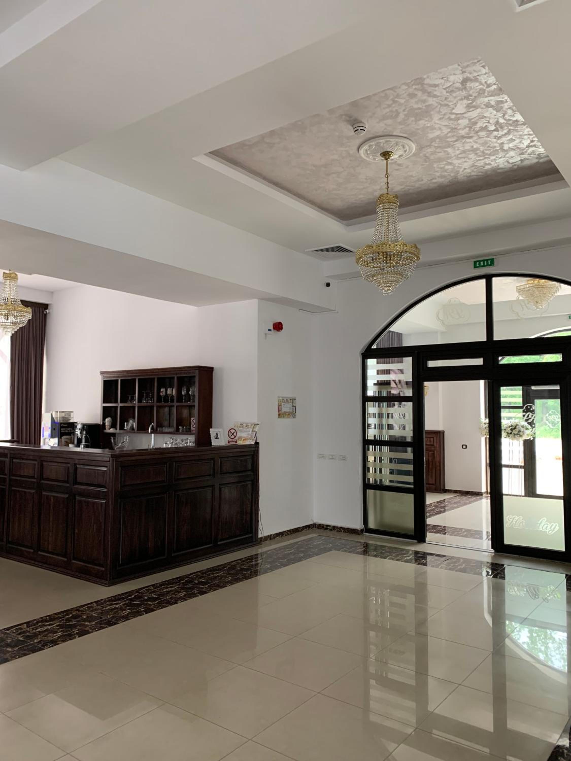 hotel reception
