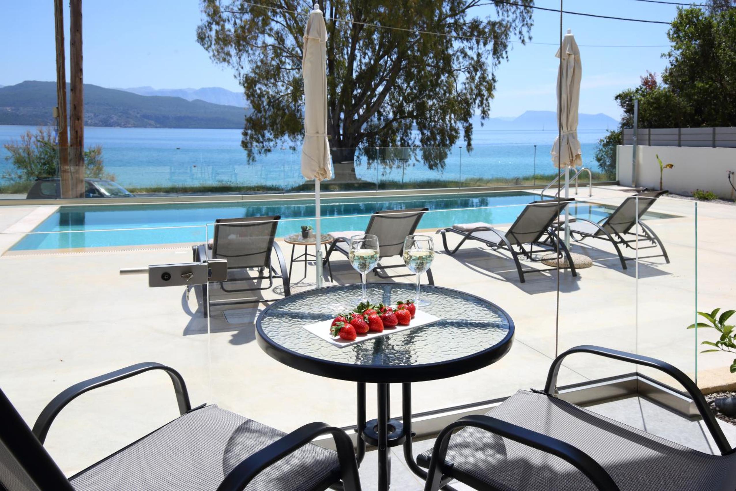 outdoor BBQ area