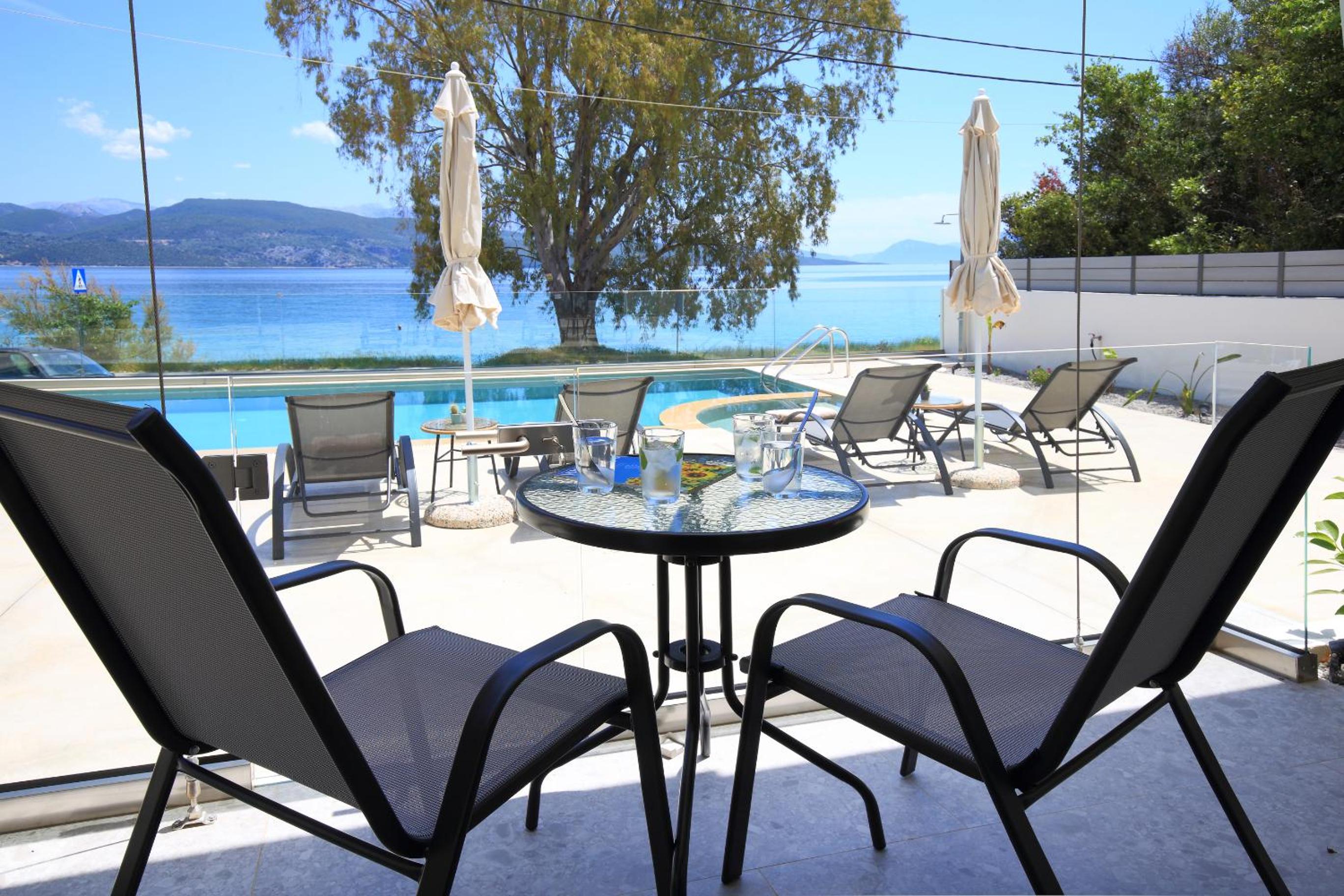 outdoor BBQ area
