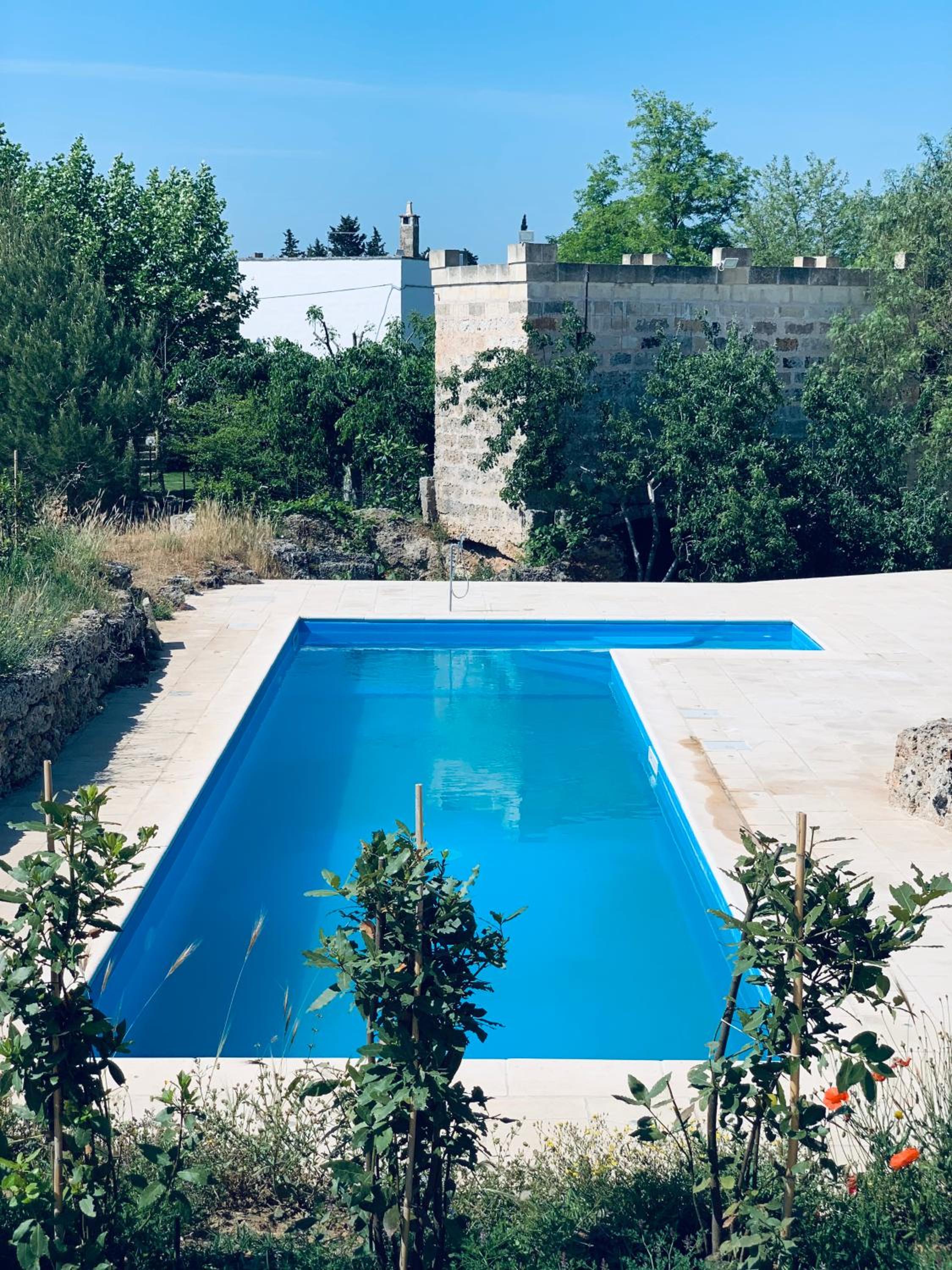 FATA BIANCA Salento - Giardino botanico con piscina