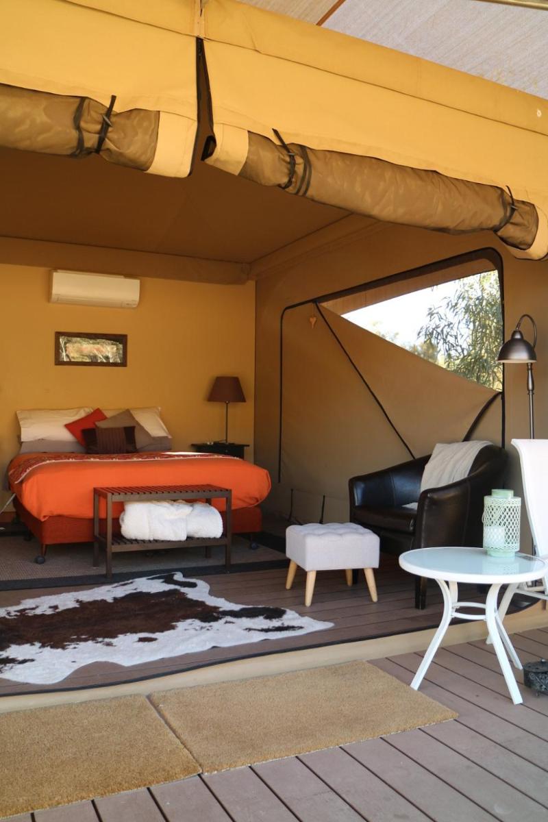 Alice Springs Vacations - Squeakywindmill Boutique Tent BB - Property Image 3