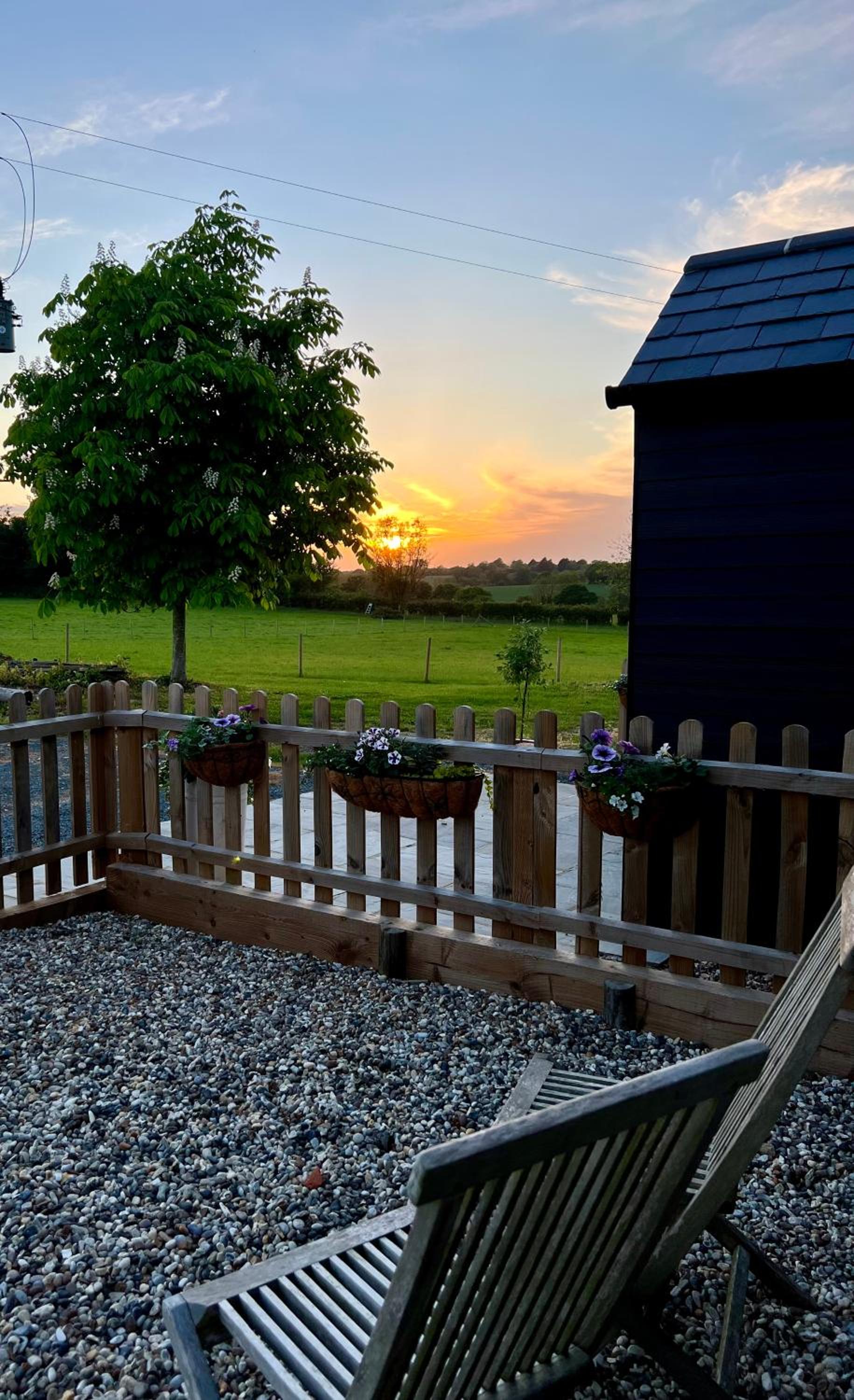 Great Sampford B&B Sorrells farm view 2