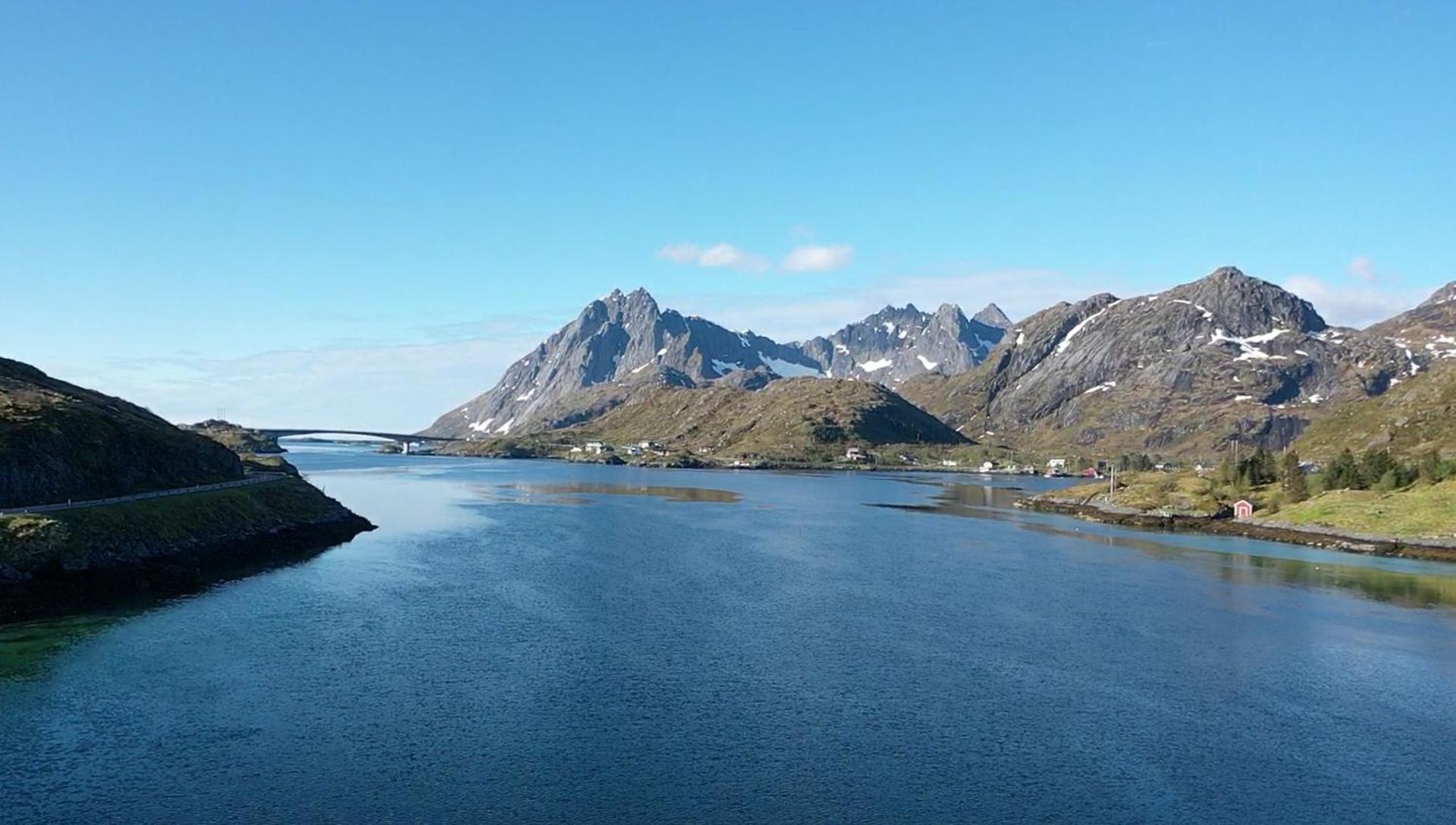 Idyllisk feriehus i Lofoten
