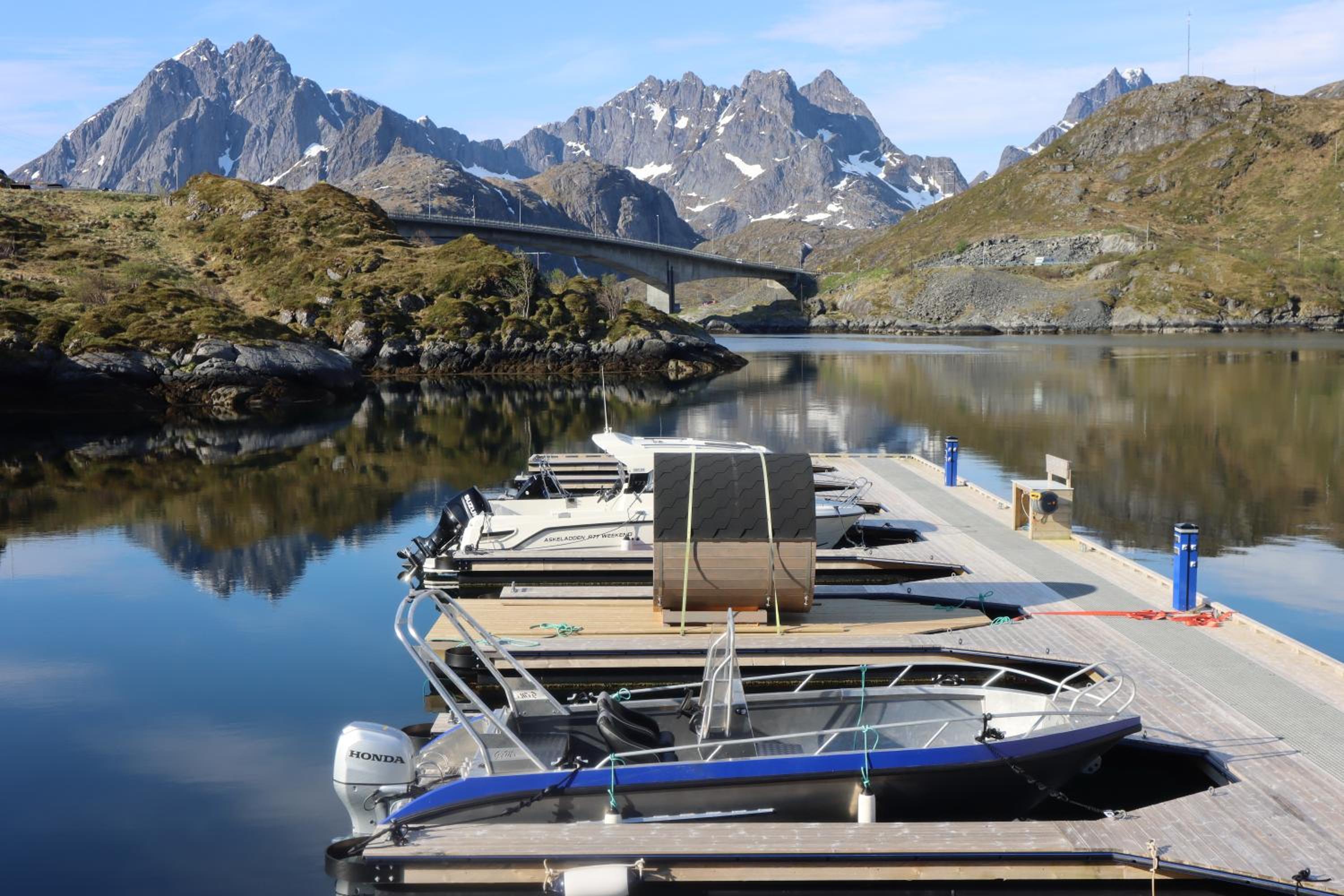 Idyllisk feriehus i Lofoten
