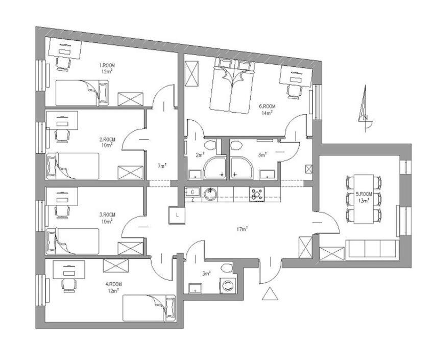 Apartament Gdańsk Wrzeszcz nb 2 view 3
