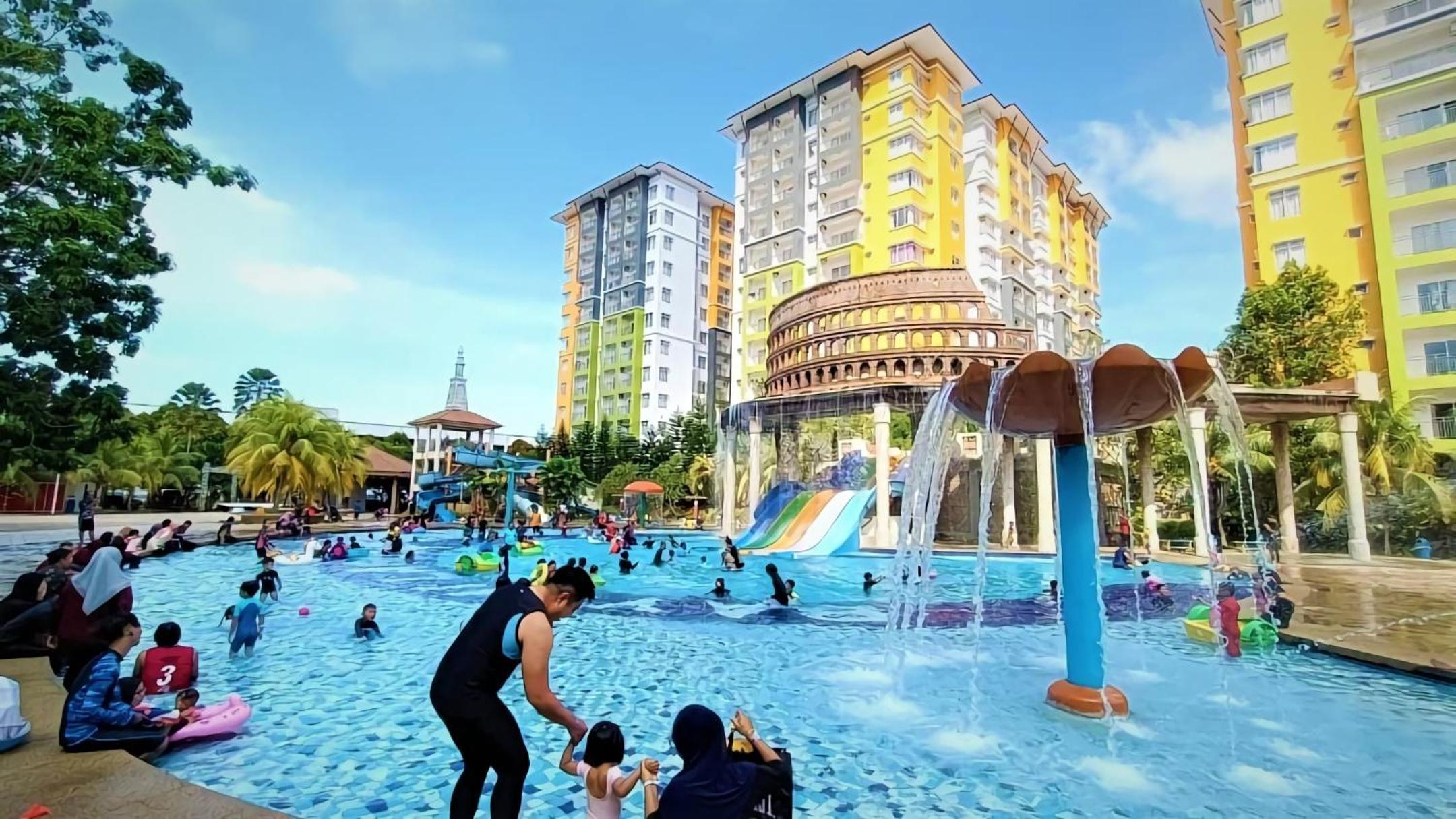 Melaka Town Area Top 1 Family Lovers Water Themepark Suites By GGM photo 3