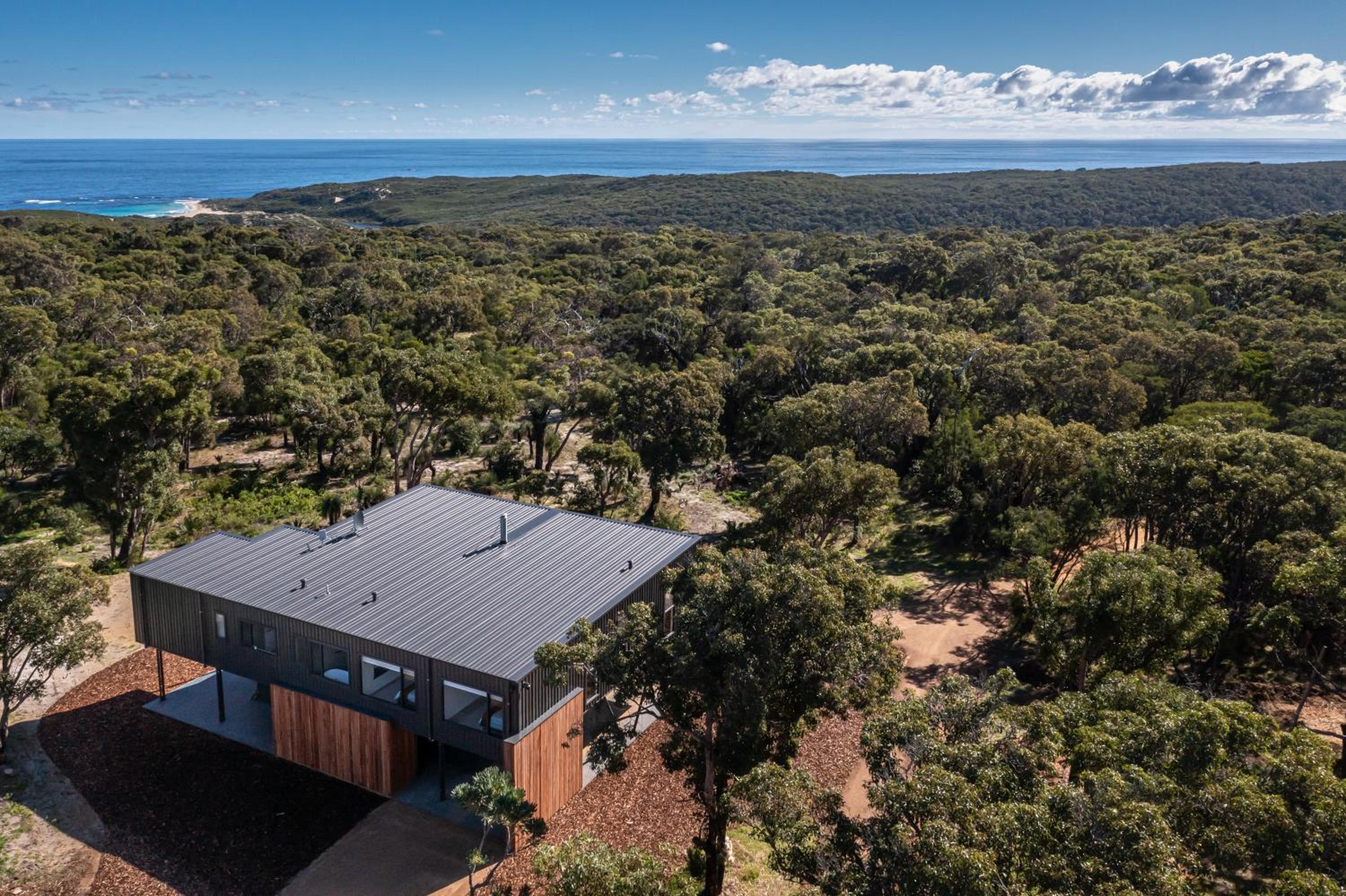 Carpe Artes -architectural bushland home, Marg Riv
